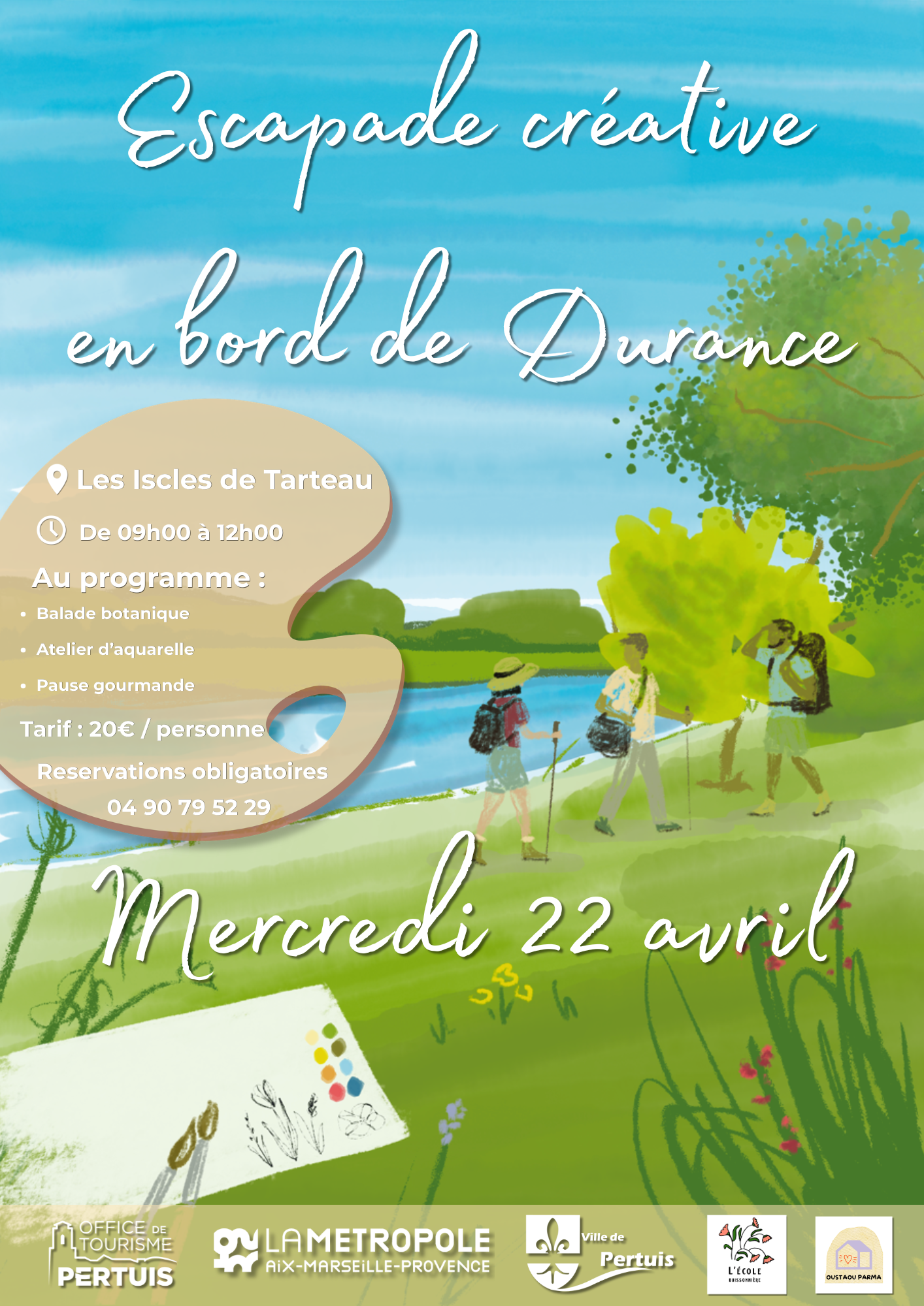 Escapade cr�ative en bord de Durance