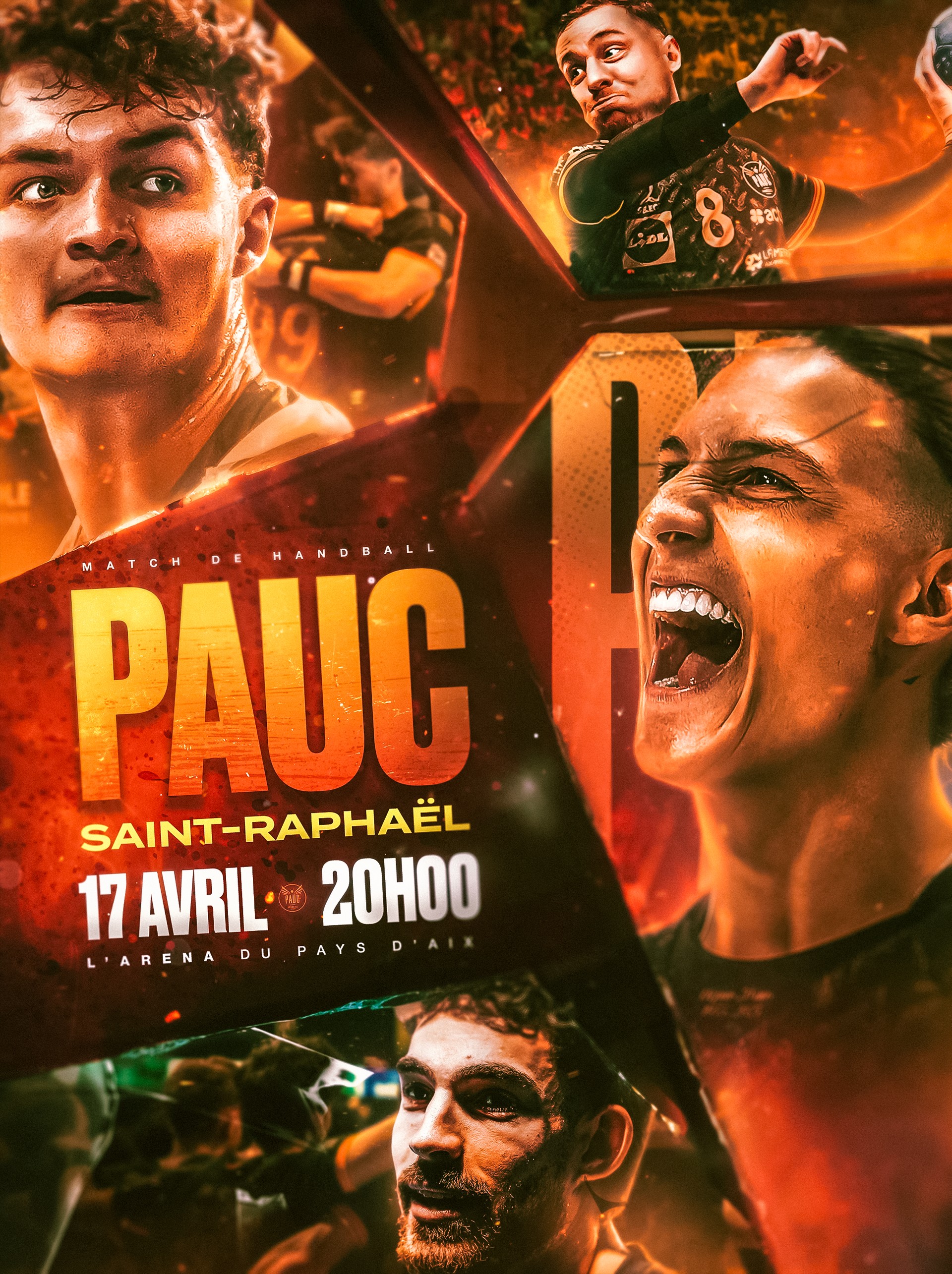 Match : PAUC - Saint-Rapha�l