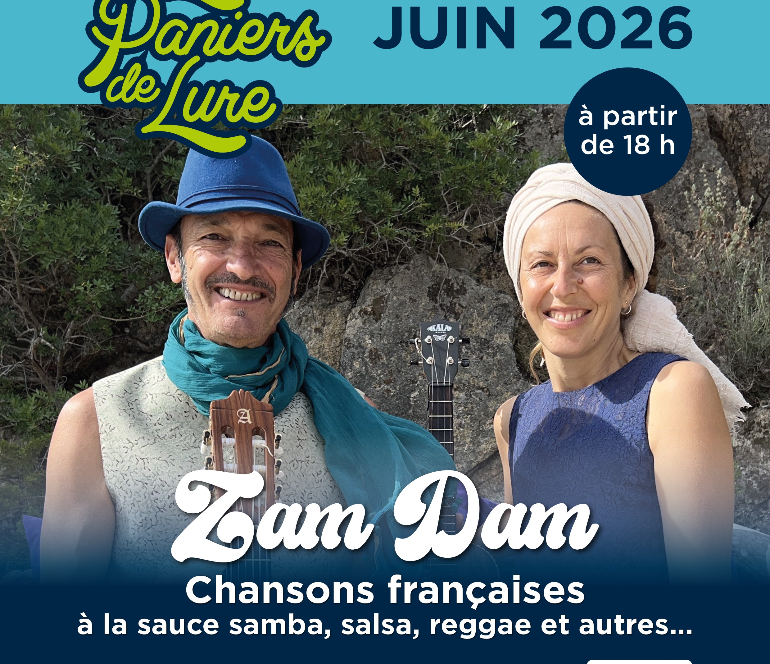 Montlaux march� de producteurs en musique avec ZAM DAM