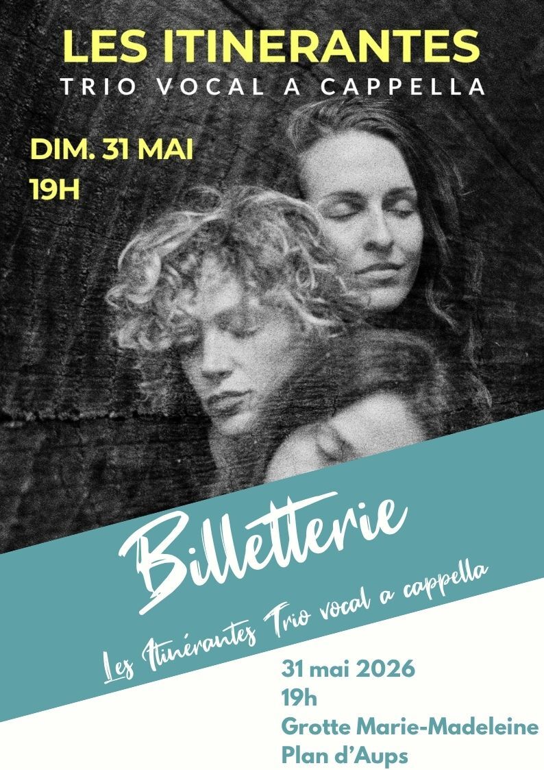Concert : Les Itin�rantes - Trio vocal a cappella