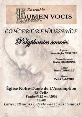 Concert Renaissance : Polyphonies sacr�es