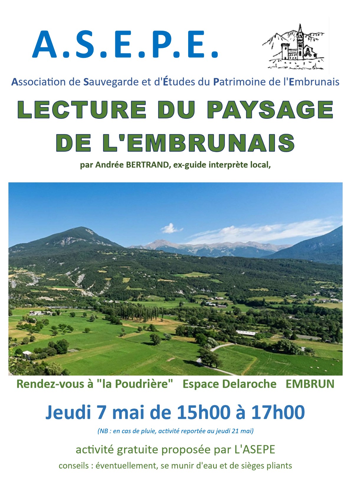 Lecture du paysage embrunais
