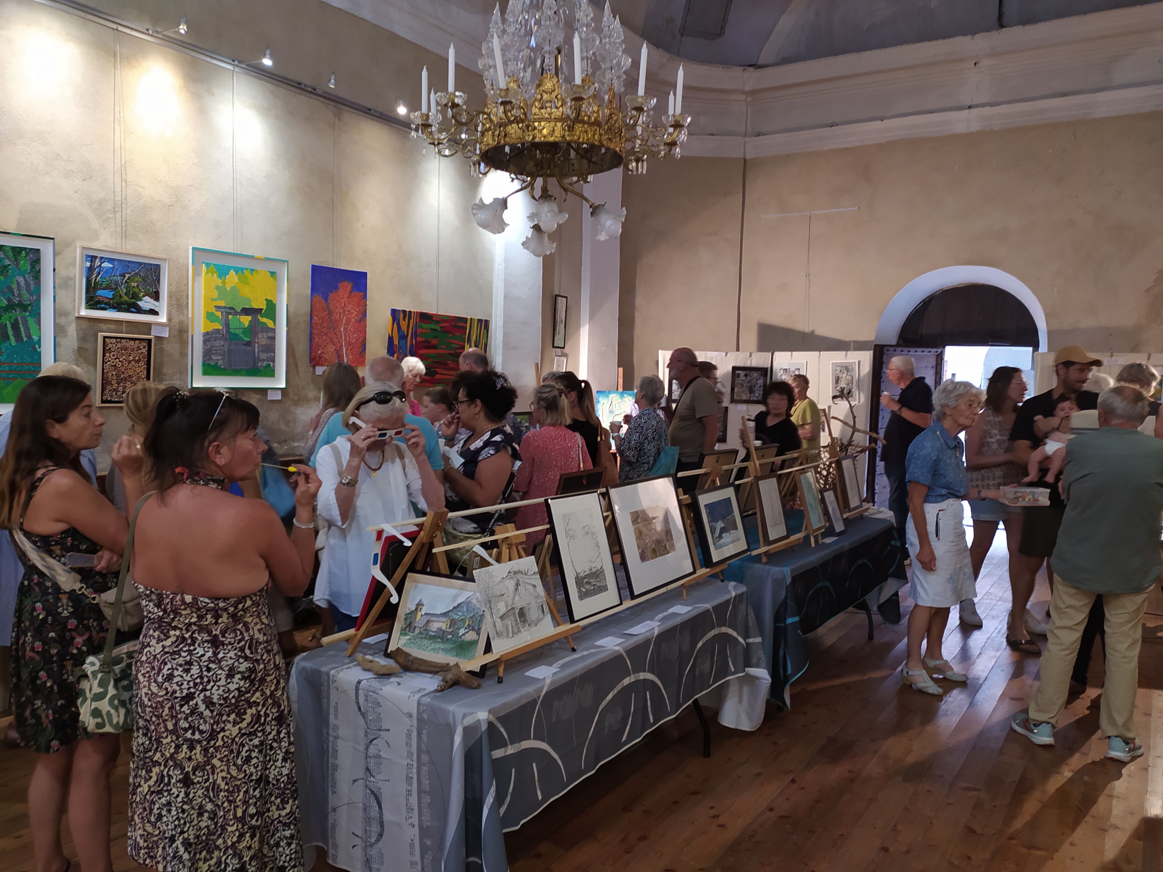 Exposition d'art plastique des Artistes en Ubaye