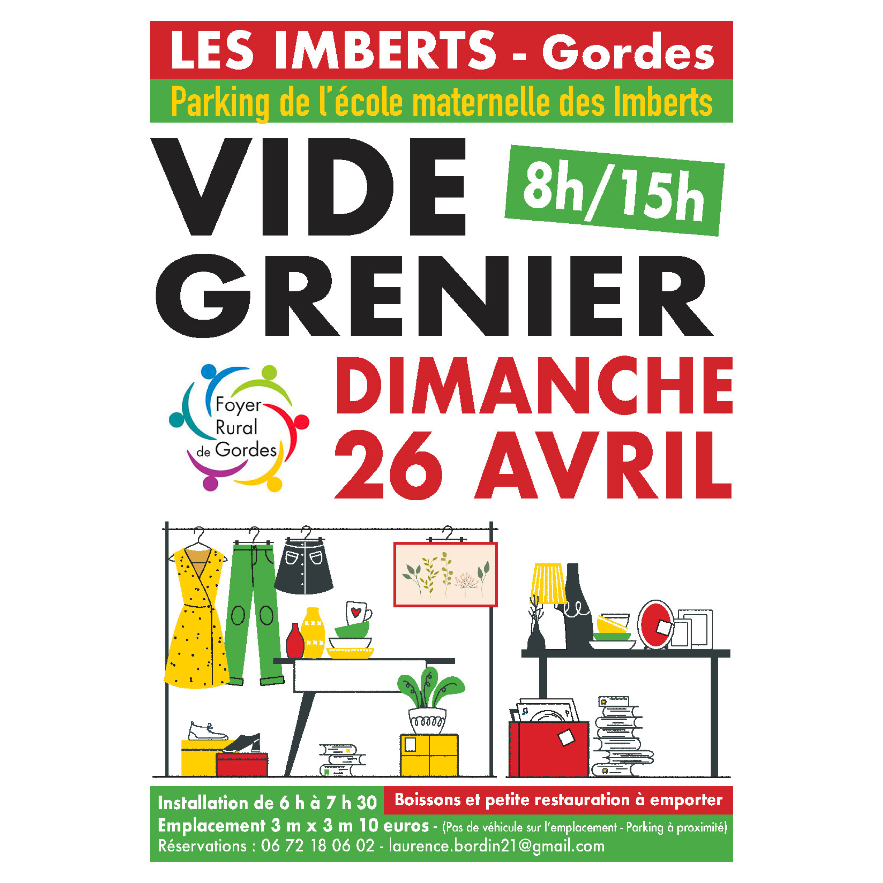 Vide grenier Gordes - Les Imberts