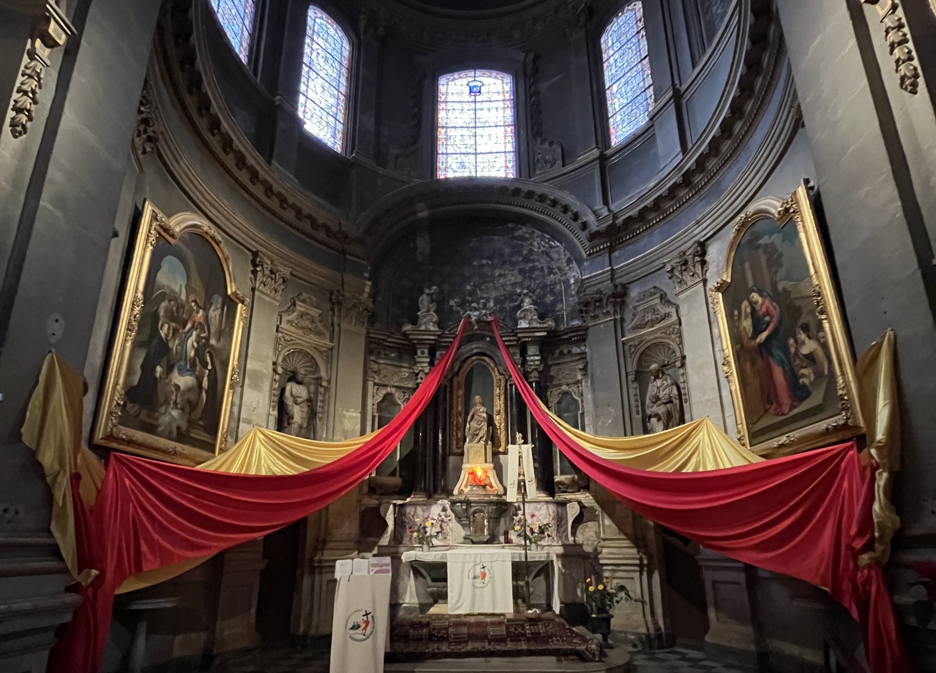 Conf�rence : La nef et la chapelle Notre-Dame d�Esp�rance, Aix-en-Provence, cath�drale Saint-Sauveur
