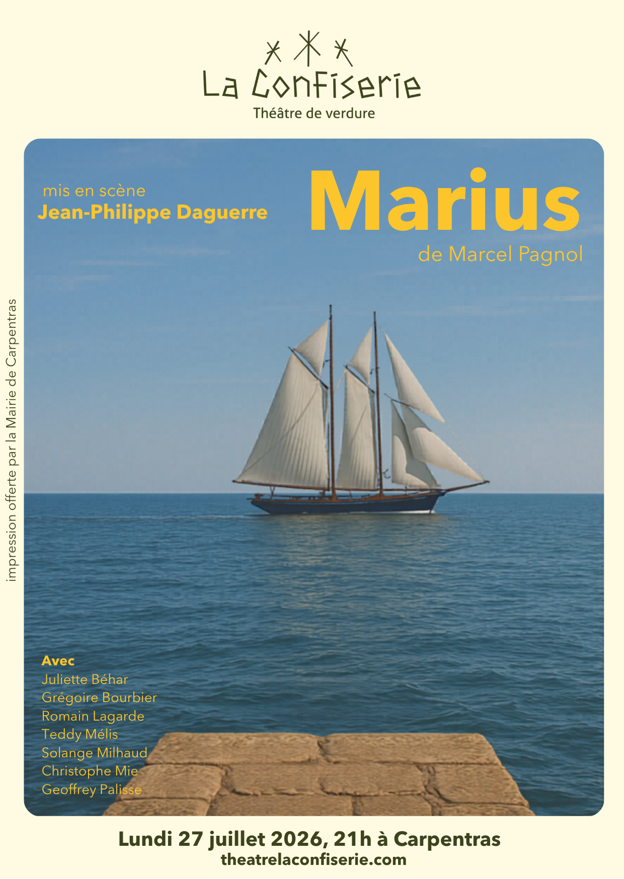 Th��tre : Marius de Marcel Pagnol