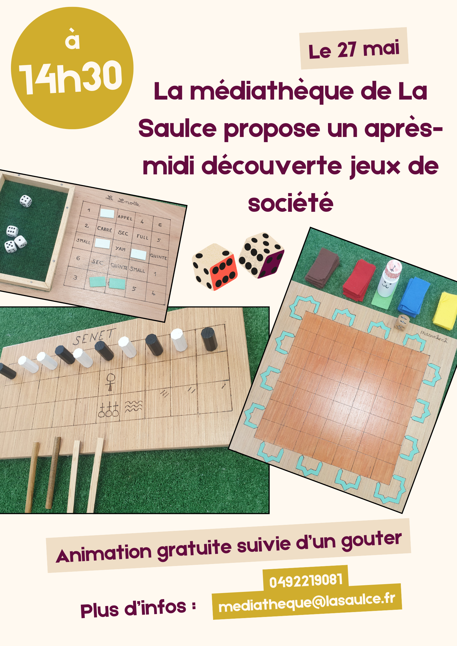 Apr�s-midi d�couverte jeux de soci�t�
