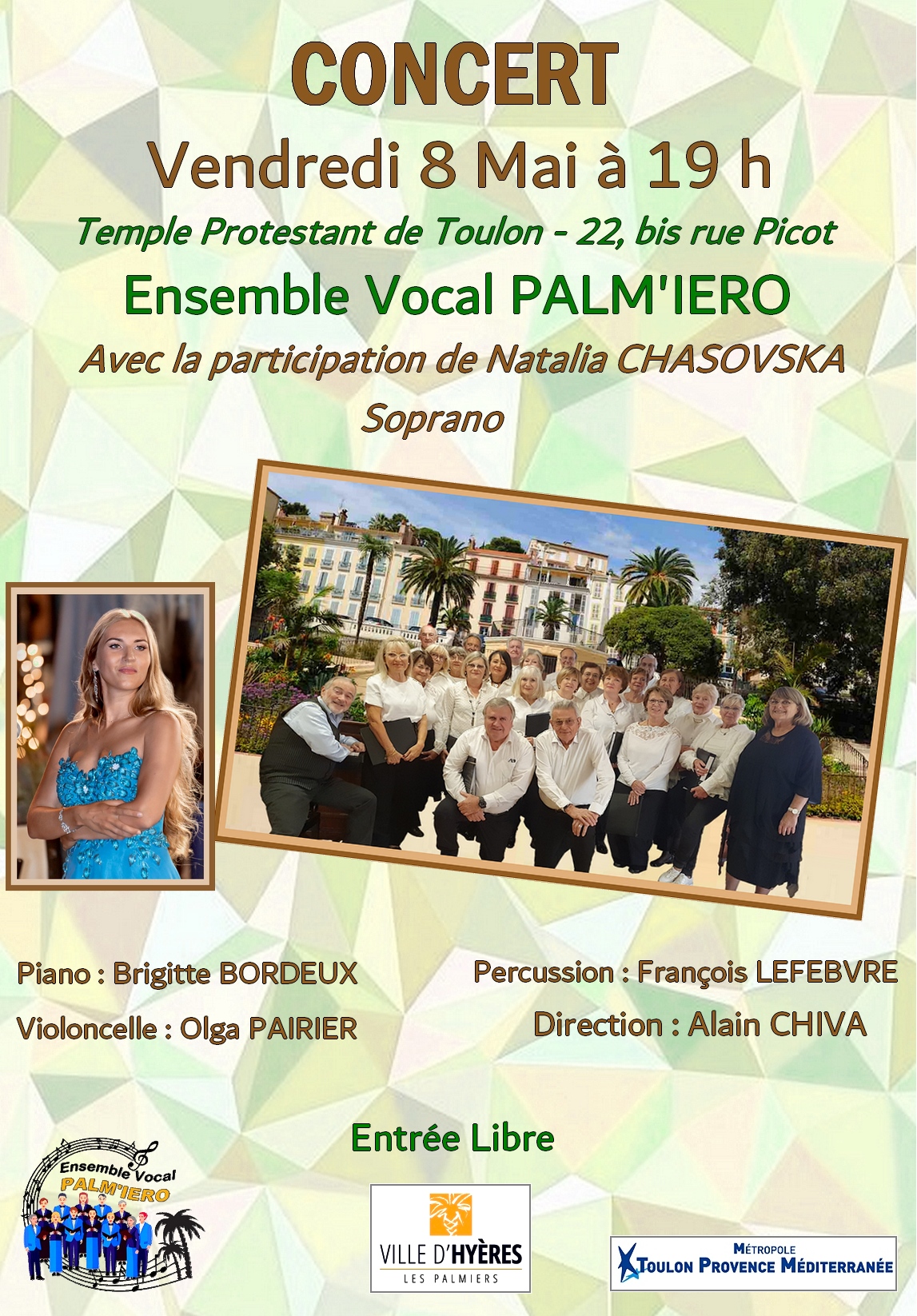 Concert - Ensemble vocal Palm'iero