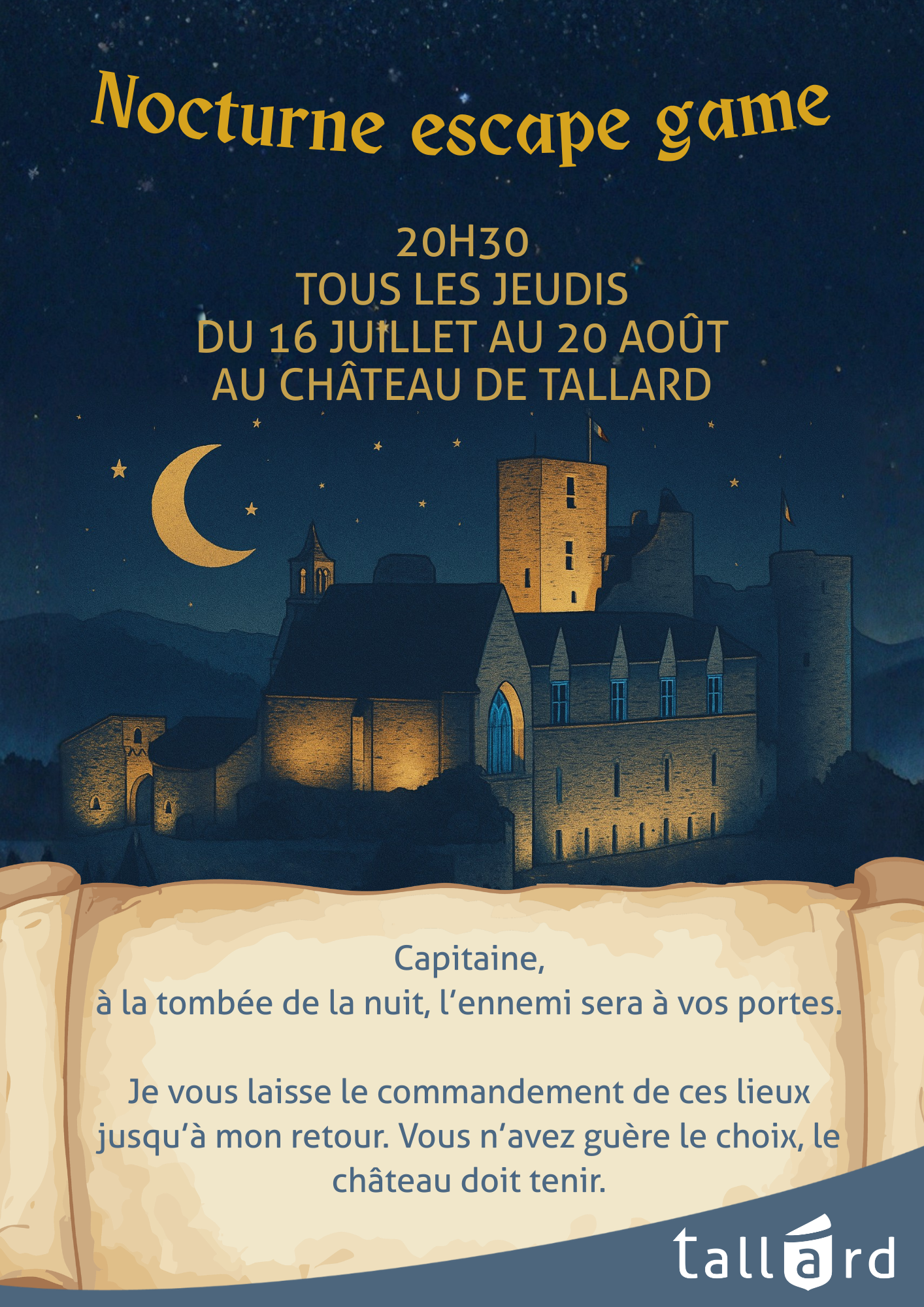 Nocturne escape game