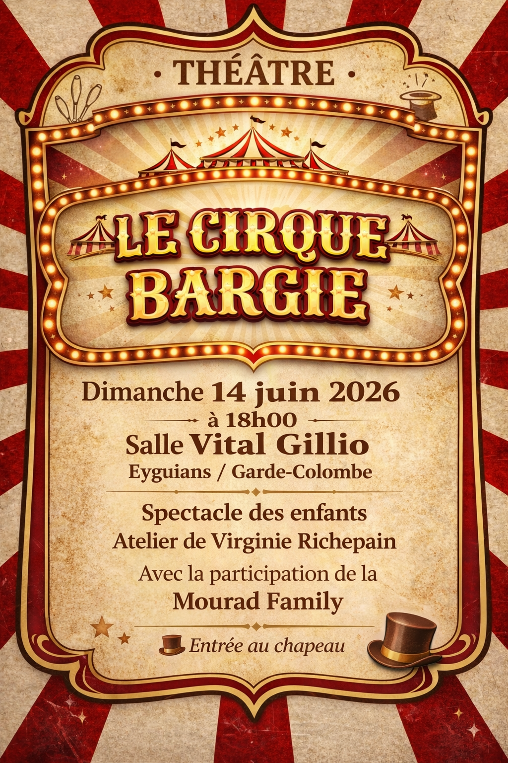 Th��tre - Le cirque Bargie