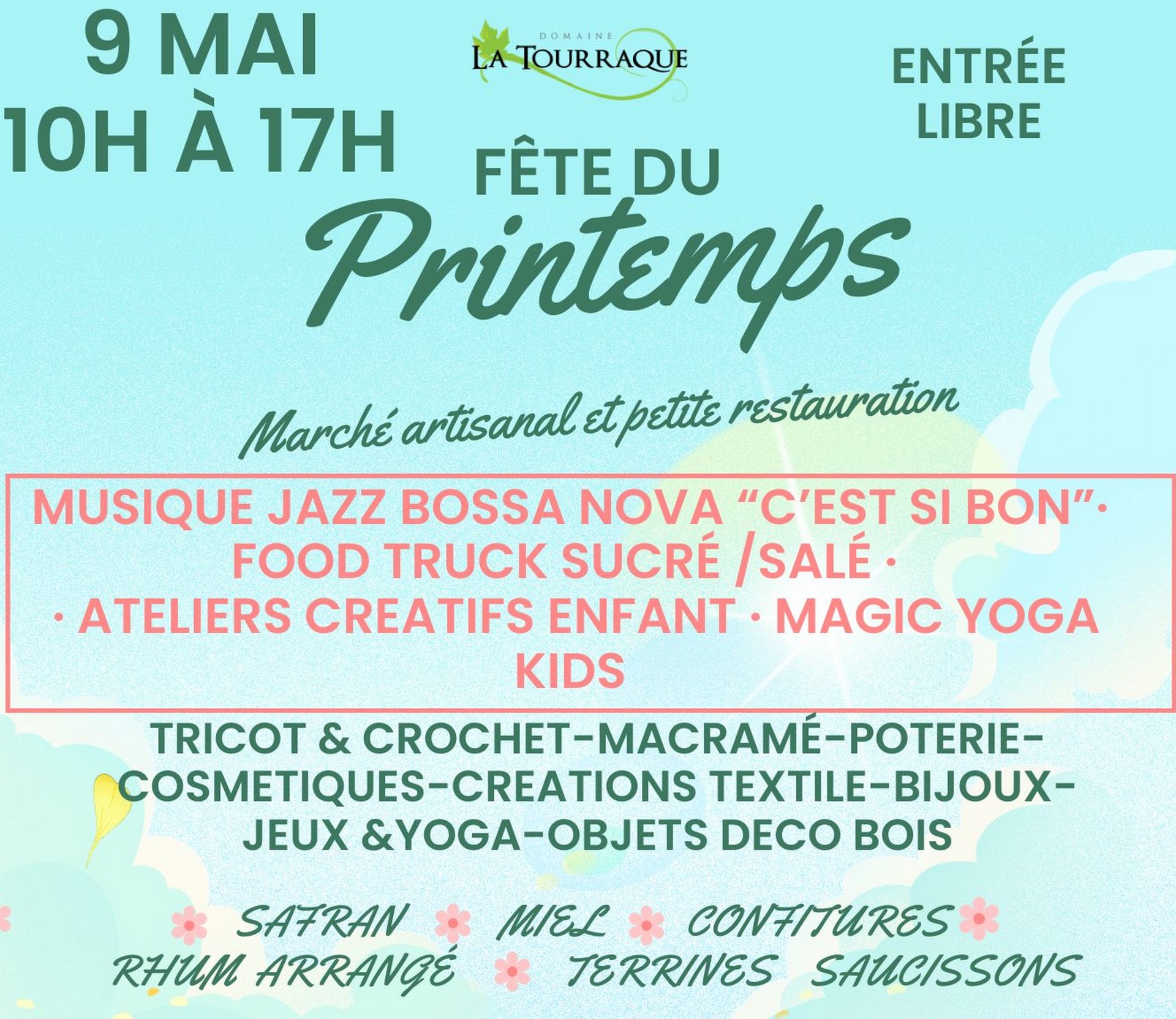 F�te du Printemps au Domaine La Tourraque