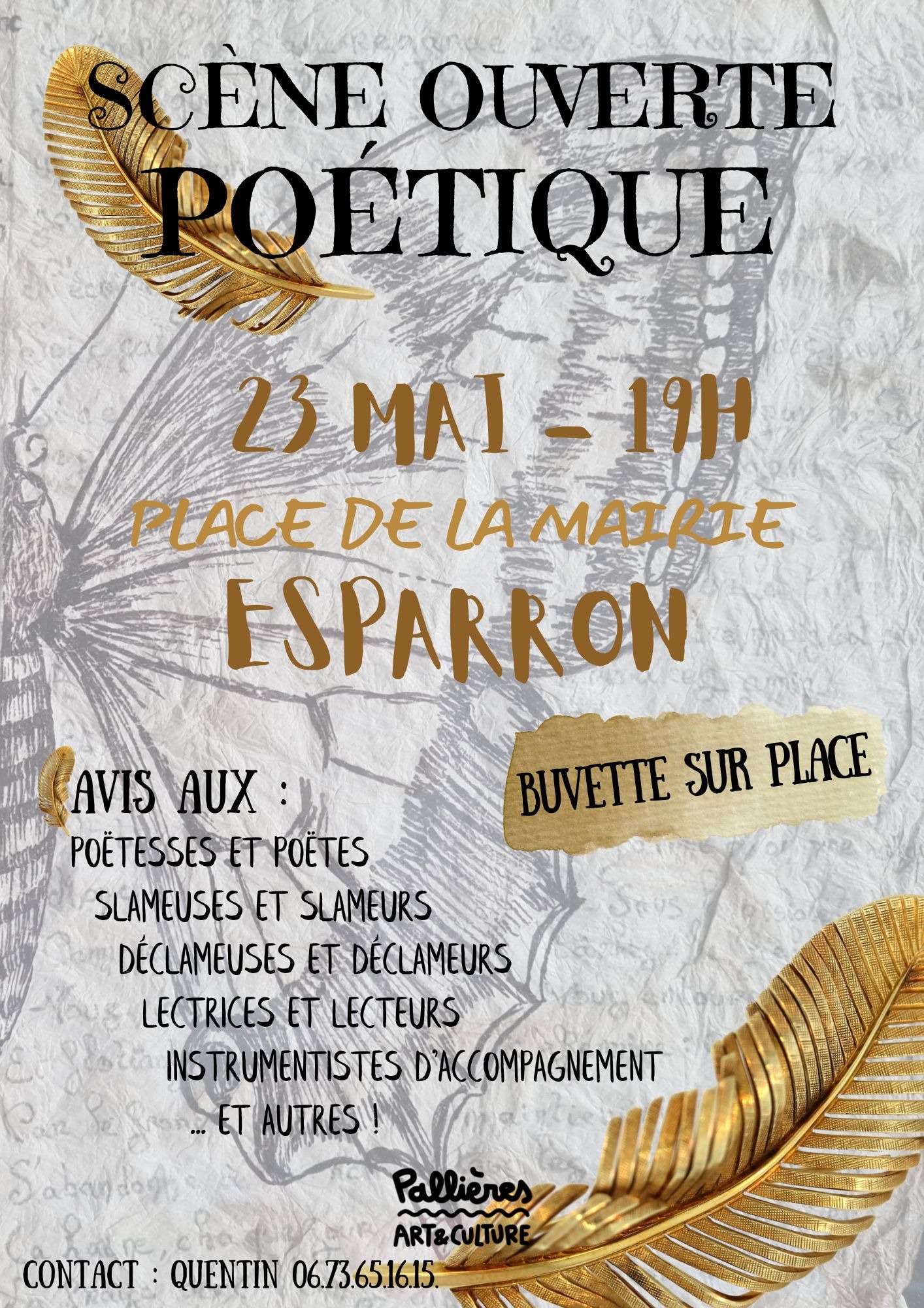 Sc�ne ouverte po�tique