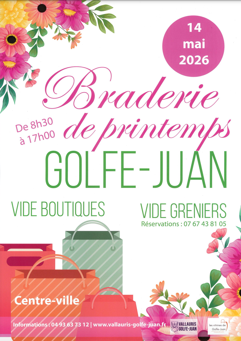 Braderie de printemps � Golfe-Juan
