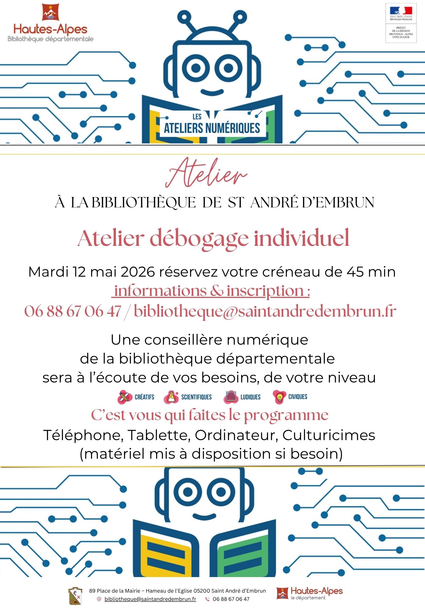 Atelier num�rique 