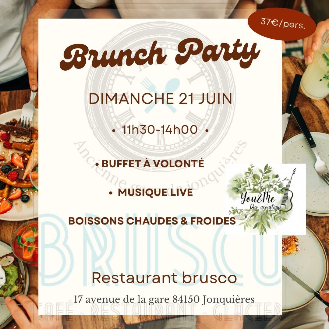 Brunch Party chez Brusco