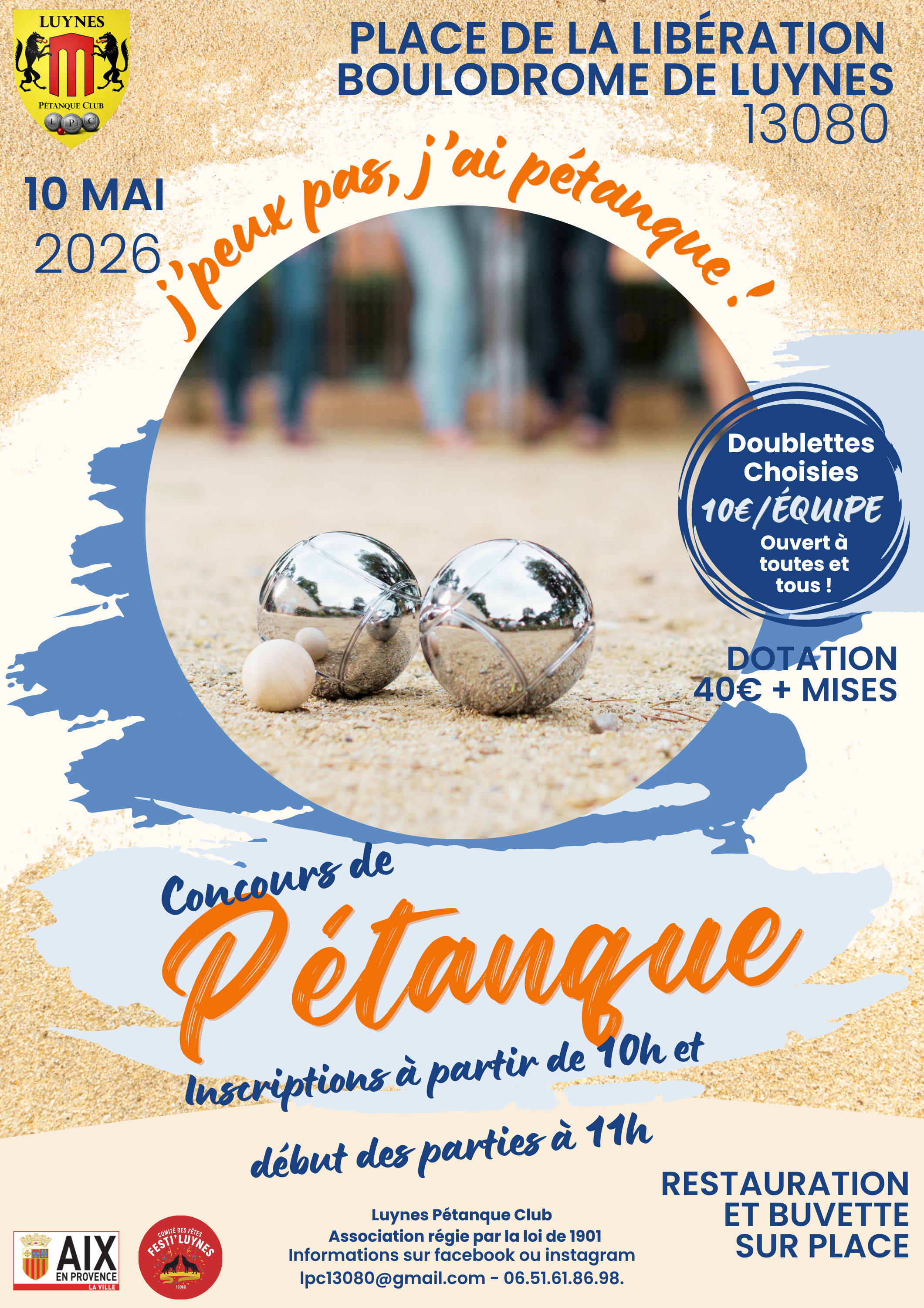 Concours de p�tanque