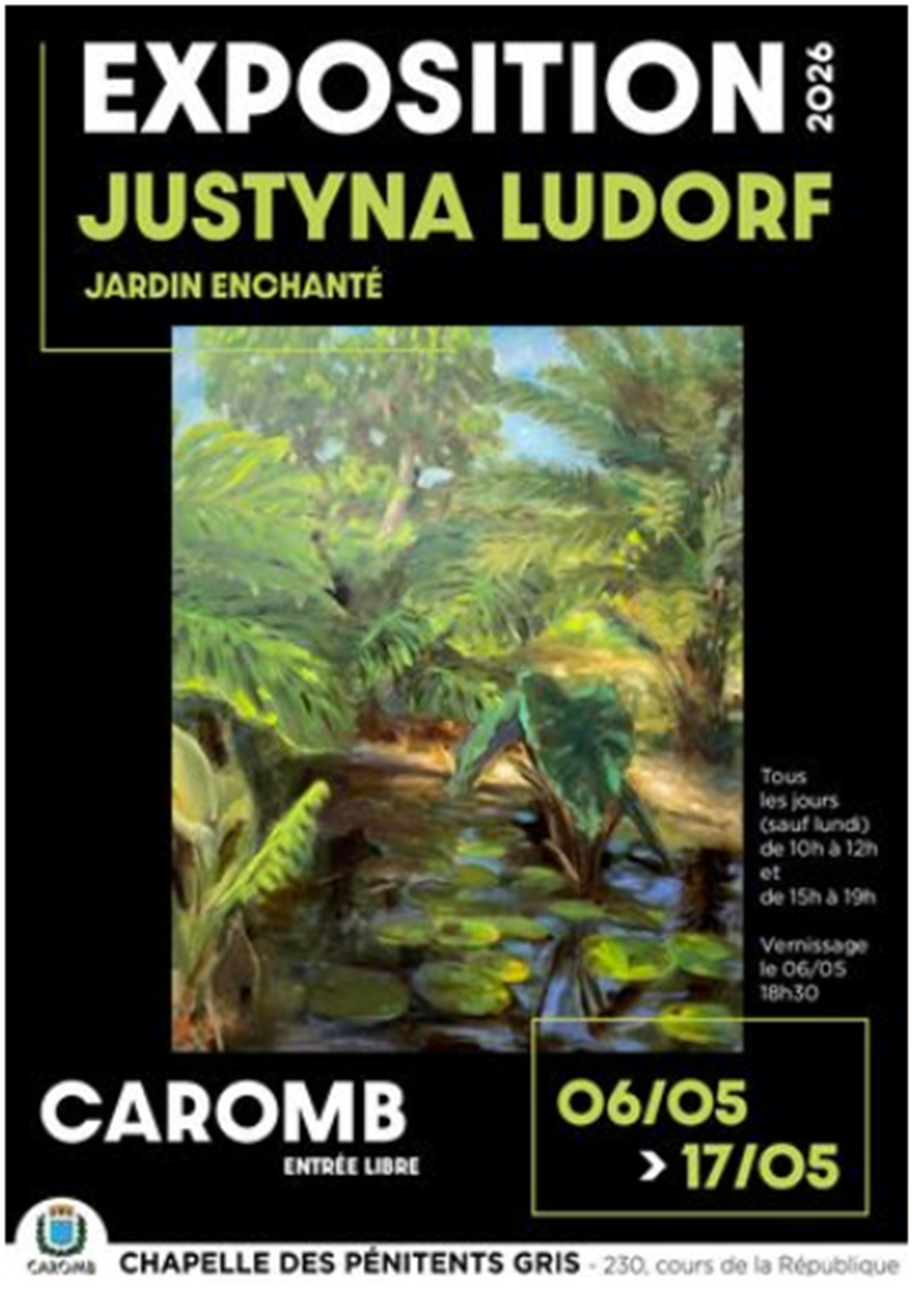 Exposition des �uvres de Justyna Ludorf