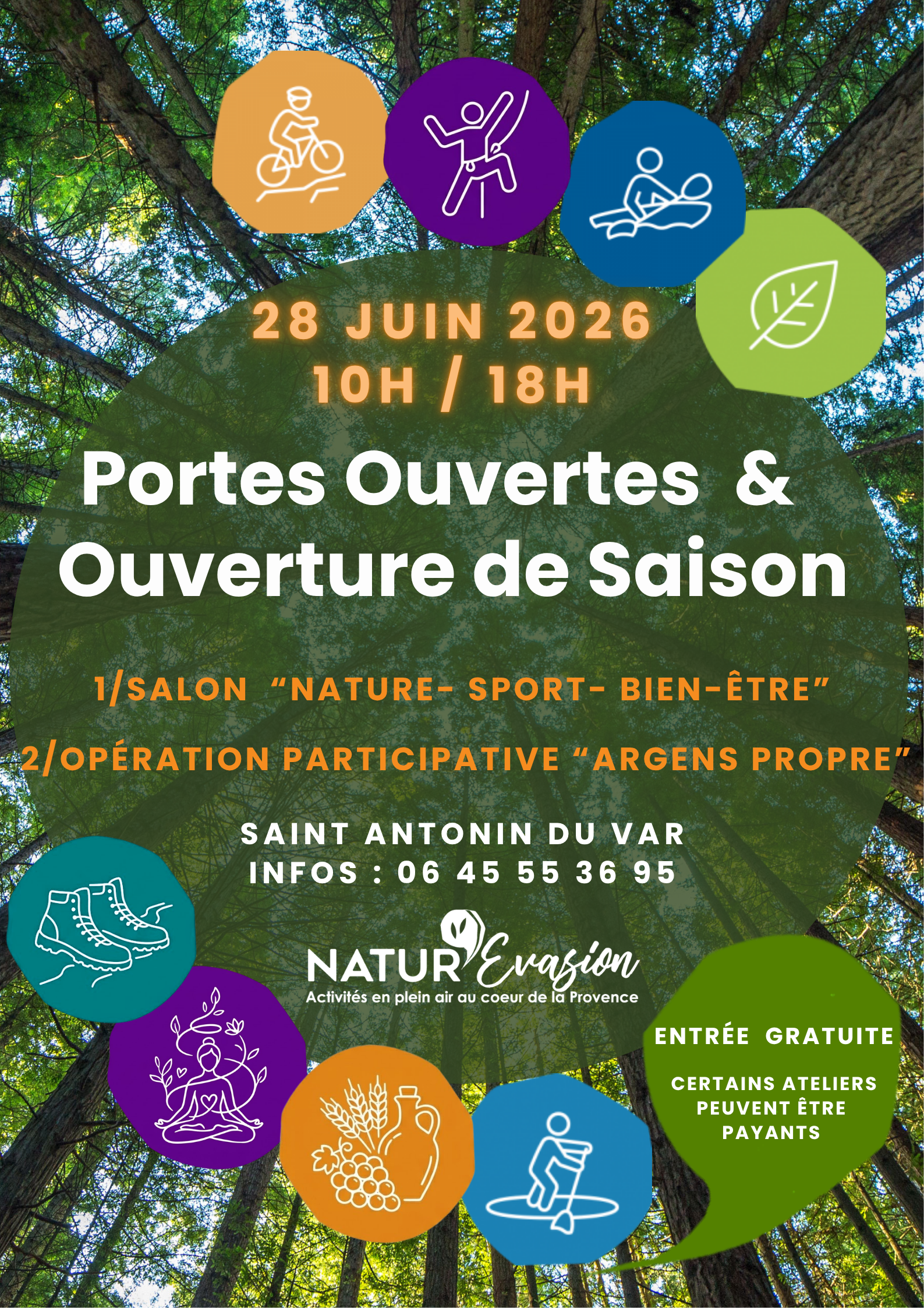 2� Edition Salon nature- Sport- Bien �tre- 5� Edition Argens Propre