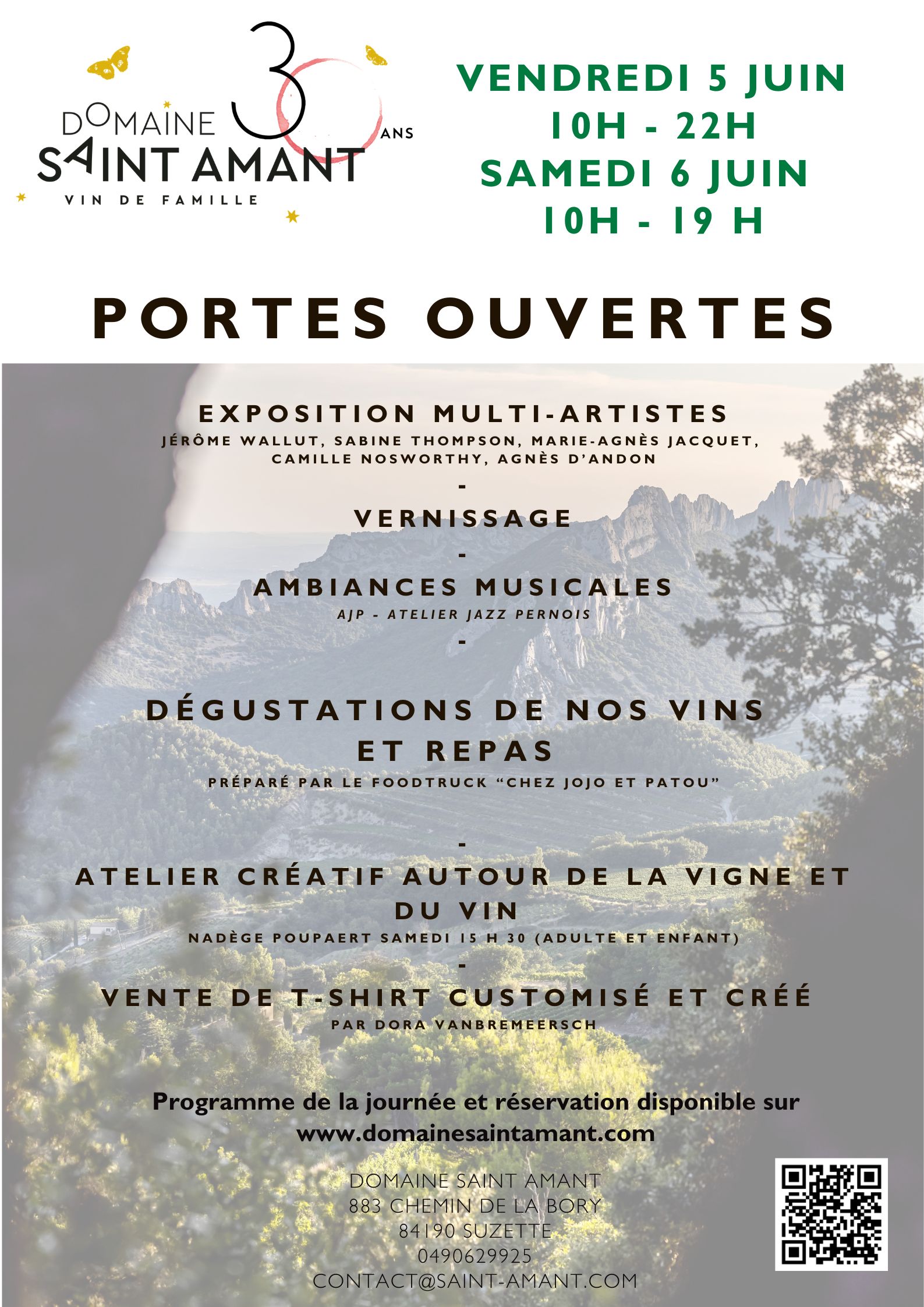 Portes ouvertes du Domaine Saint-Amant