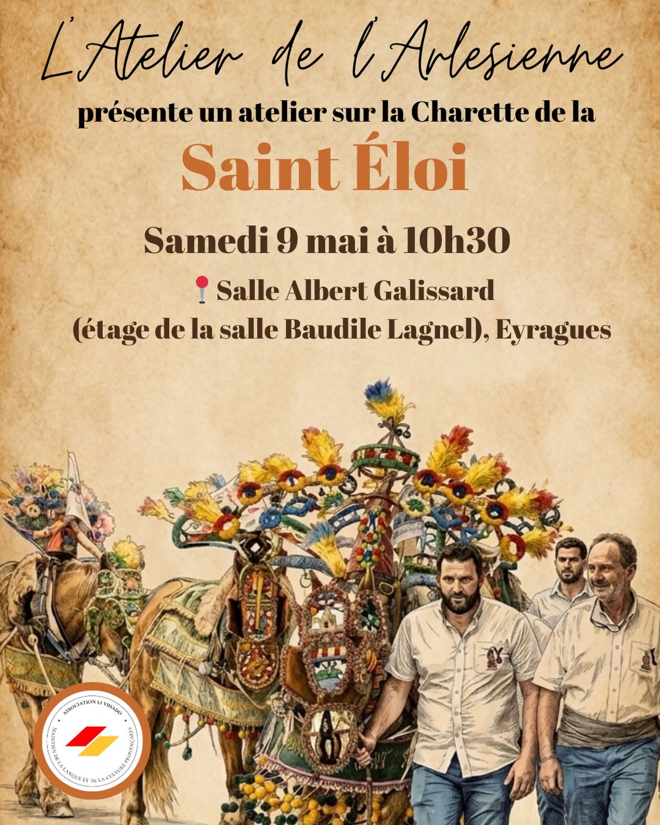 Atelier sur la Charrette de la Saint-Eloi
