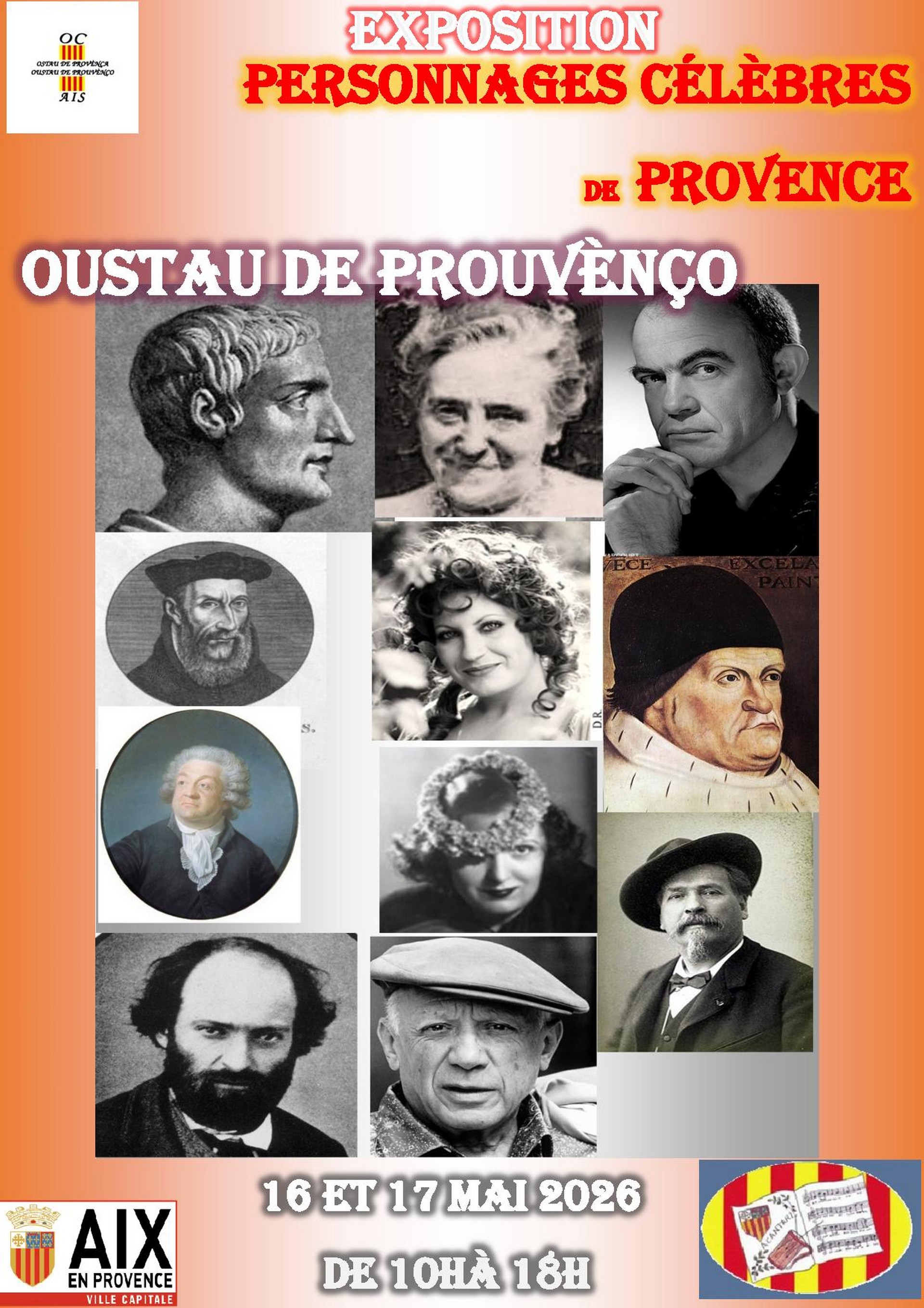 Exposition : Les personnages c�l�bres de Provence
