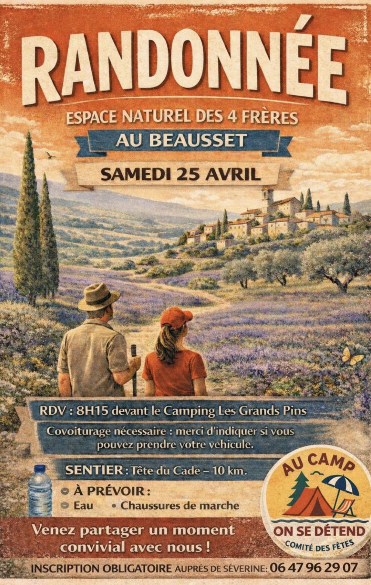 Randonn�e - Espace naturel des 4 fr�res