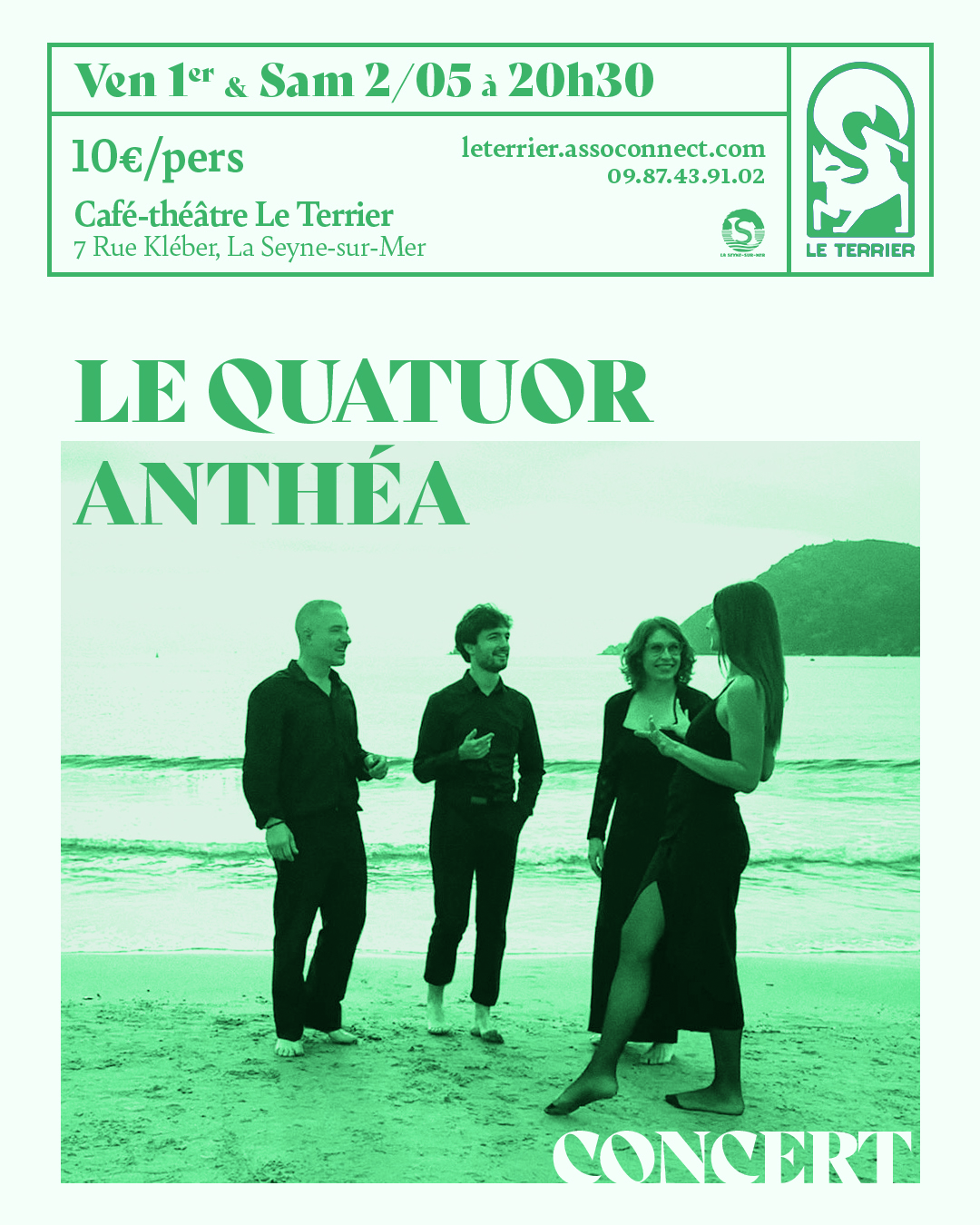 Concert - Le Quatuor Anth�a