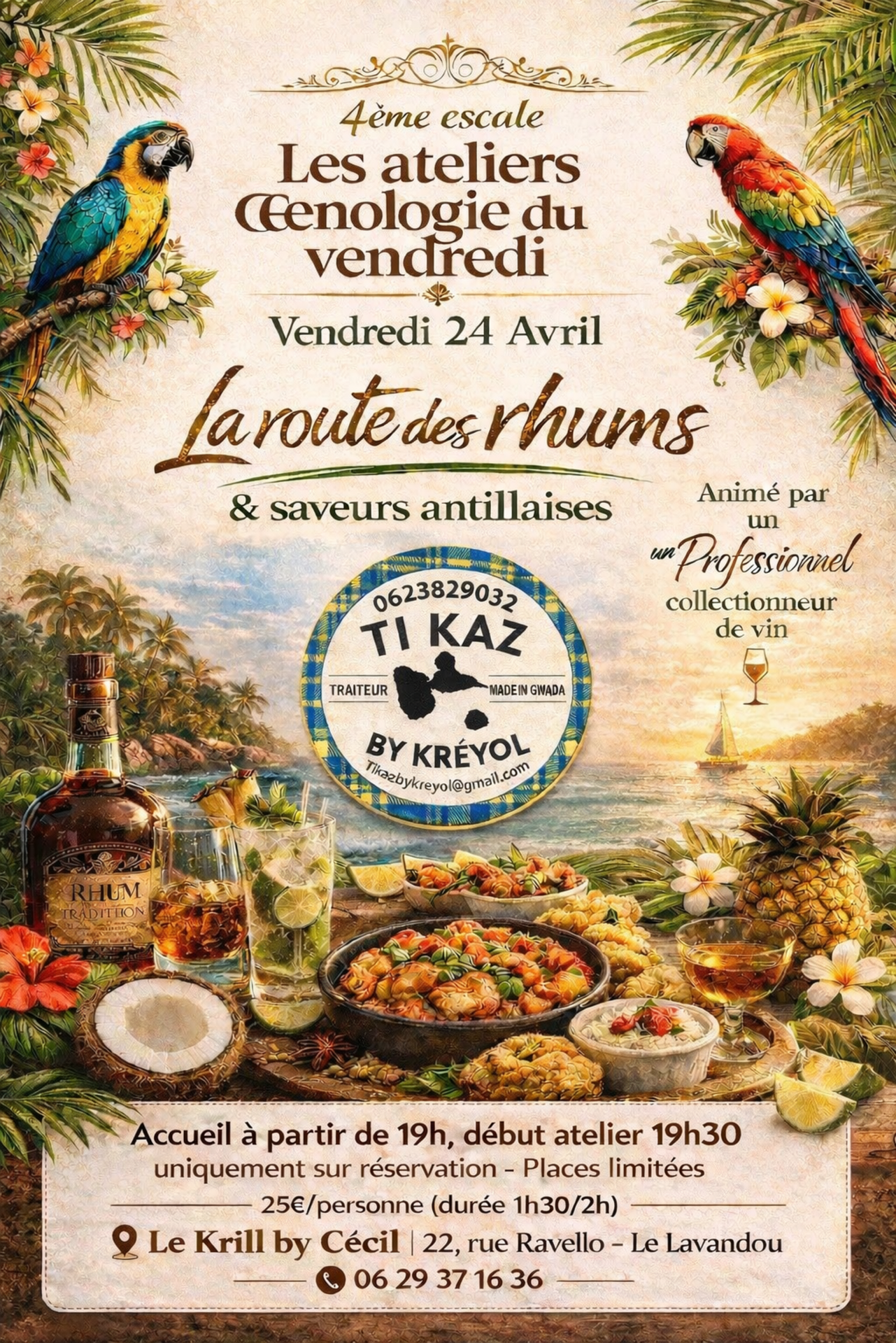 Les Ateliers �nologiques du vendredi - Le Krill by C�cil