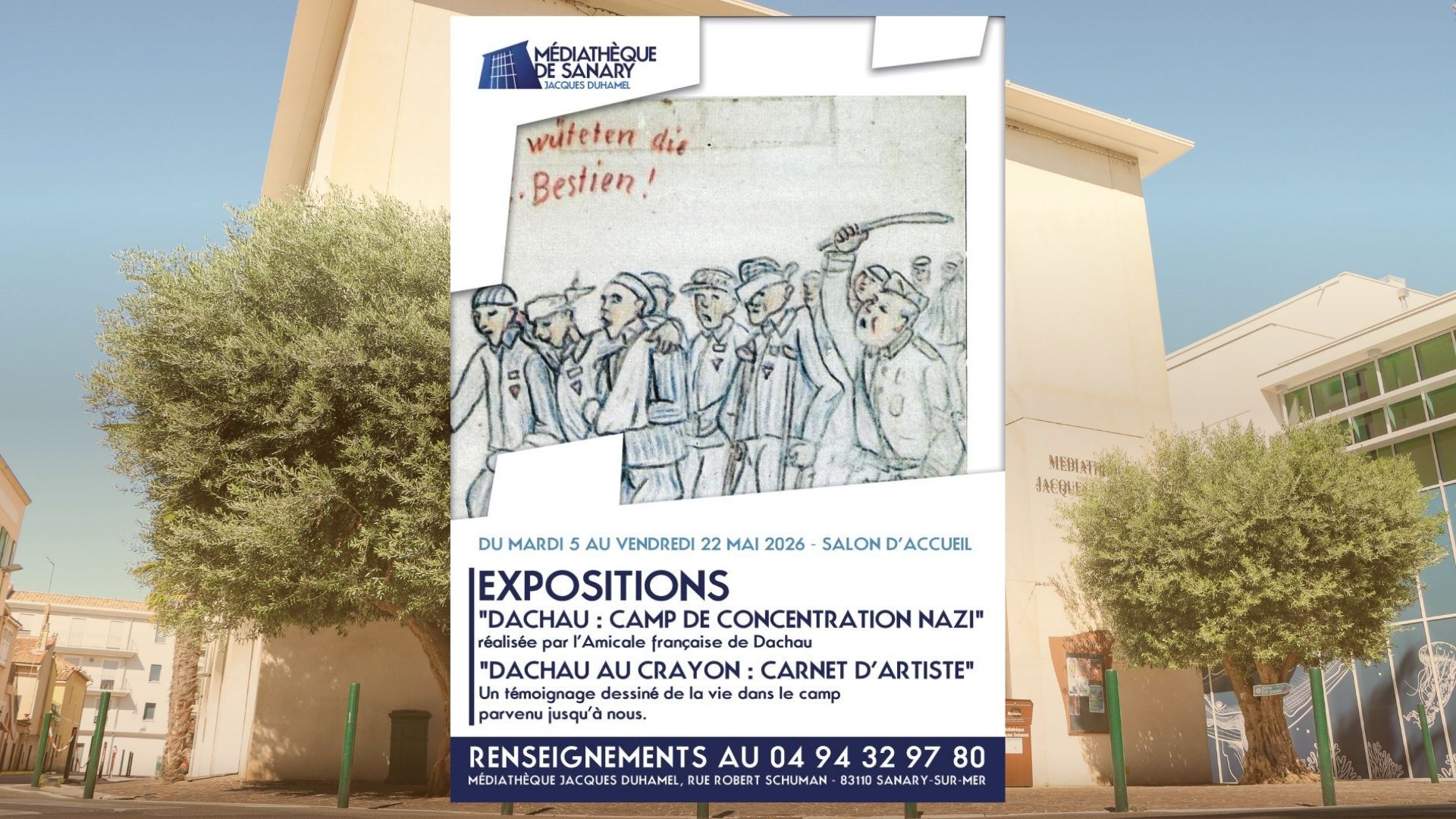 Expositions : Dachau, camp de concentration