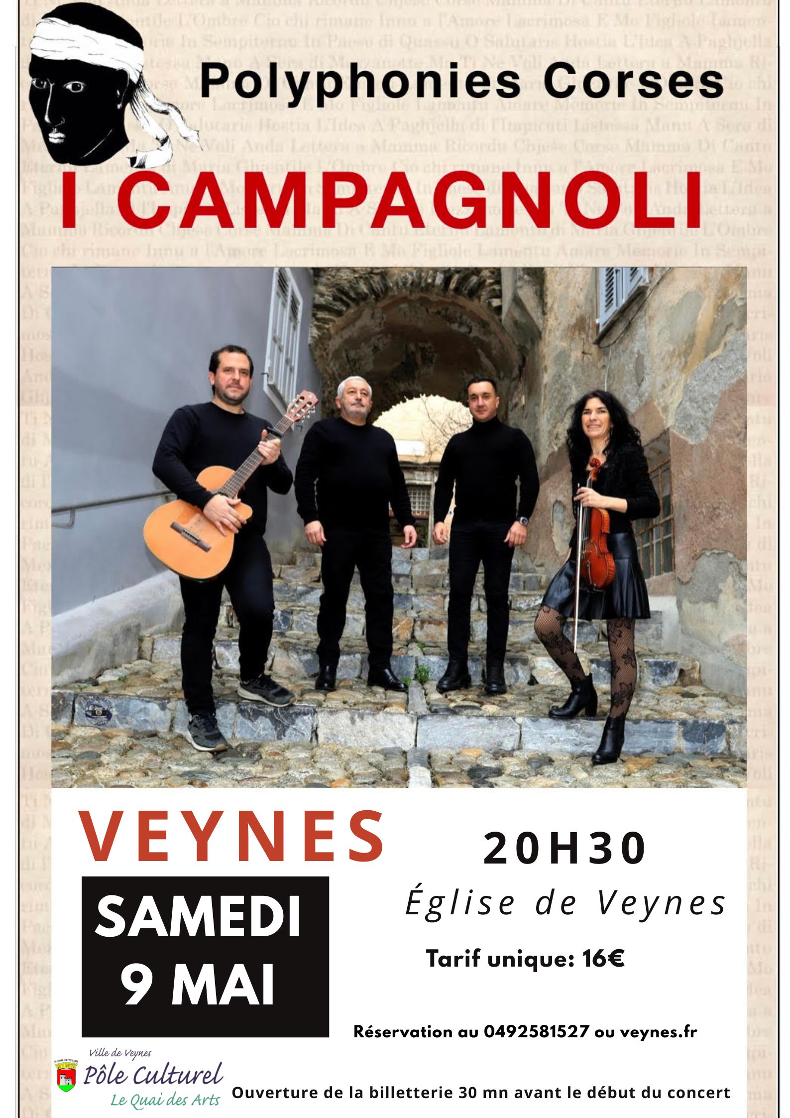 Concert de polyphonies corses