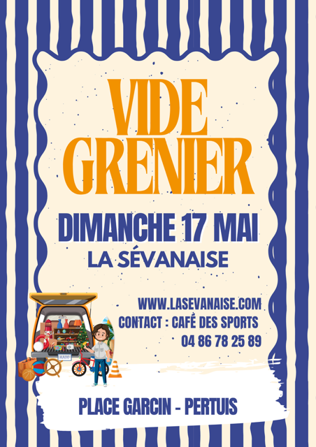 Vide grenier - La s�vanaise
