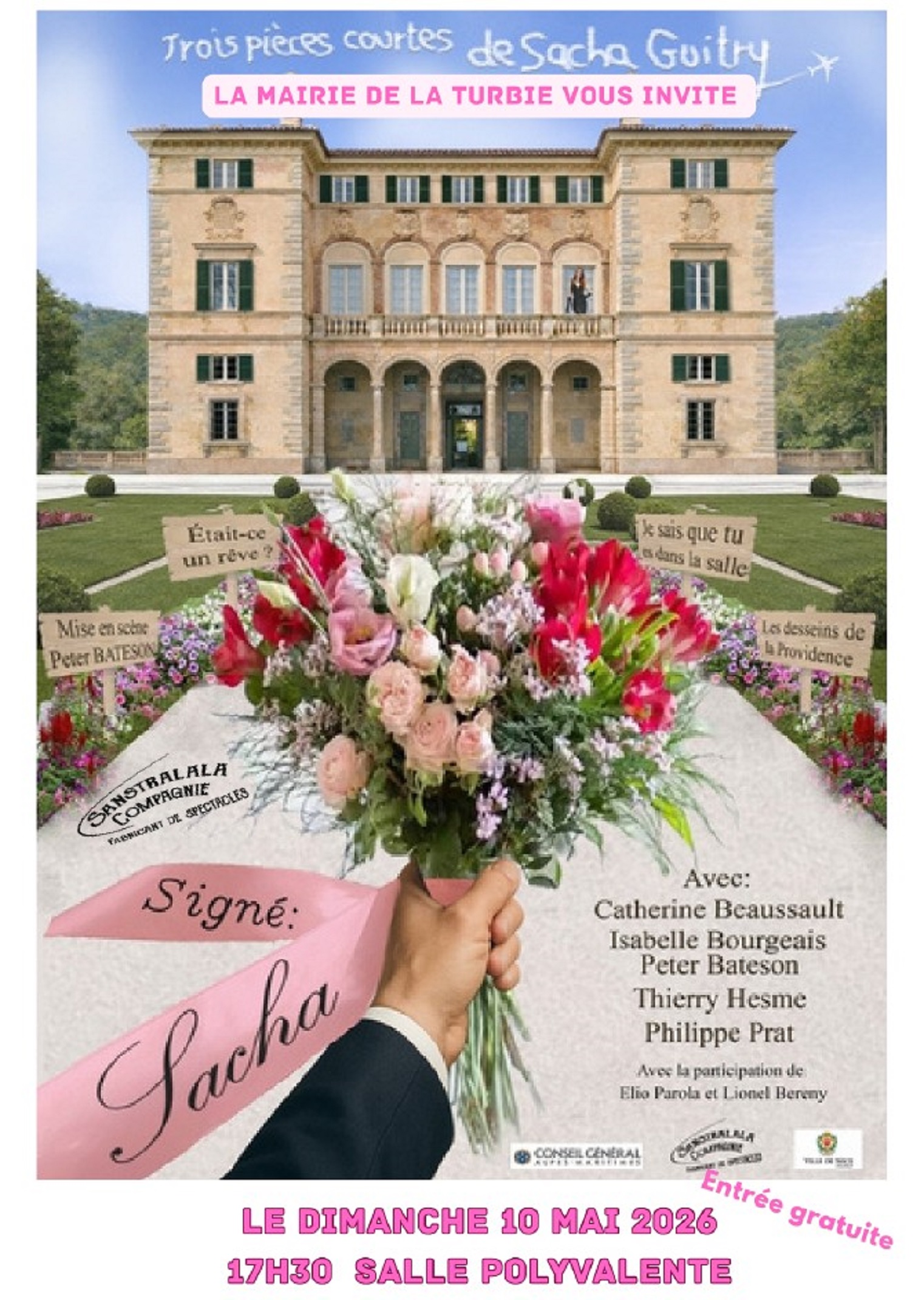 Trois pi�ces courtes de Sacha Guitry
