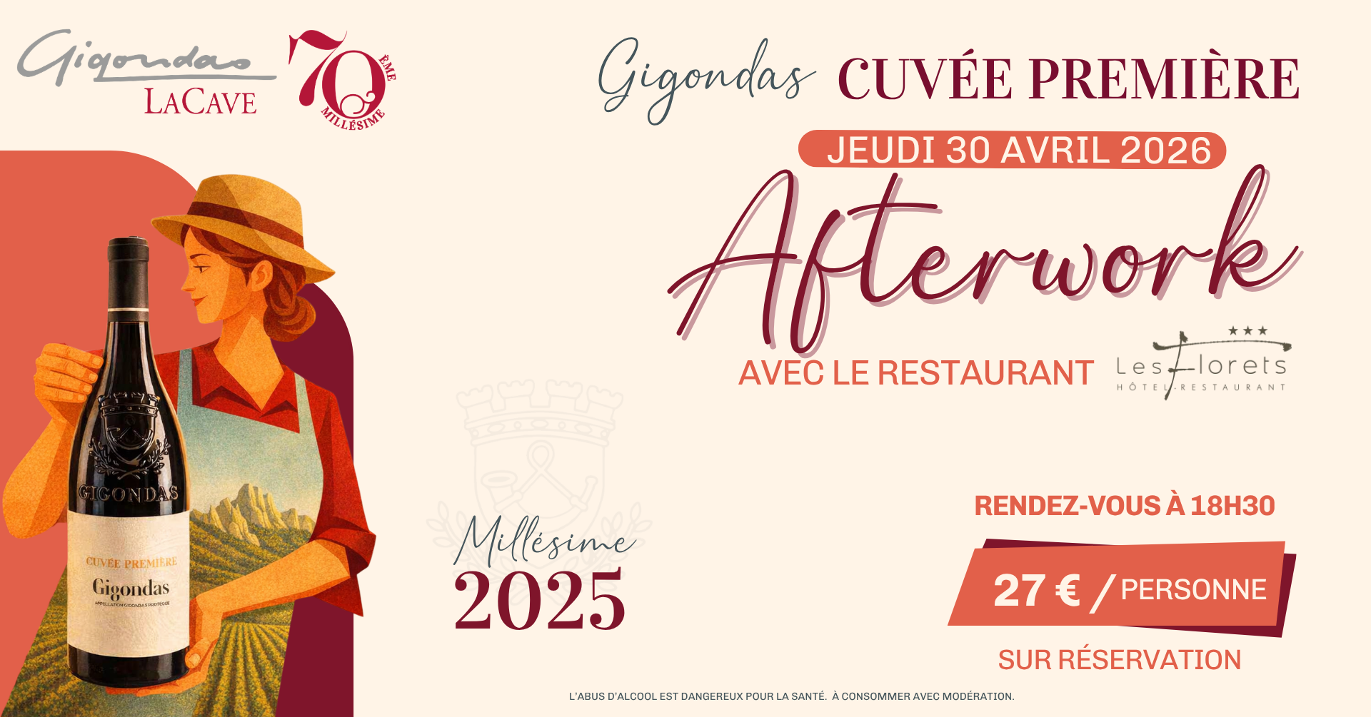 Afterwork avec le restaurant 