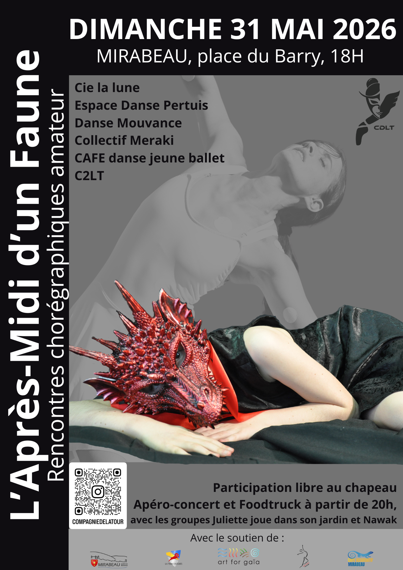 L'Apr�s-Midi d'un Faune : Rencontres chor�graphiques amateur � Mirabeau