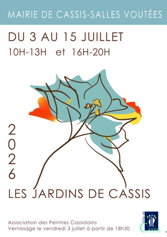Exposition � Les jardins de Cassis � aux Salles Vout�es