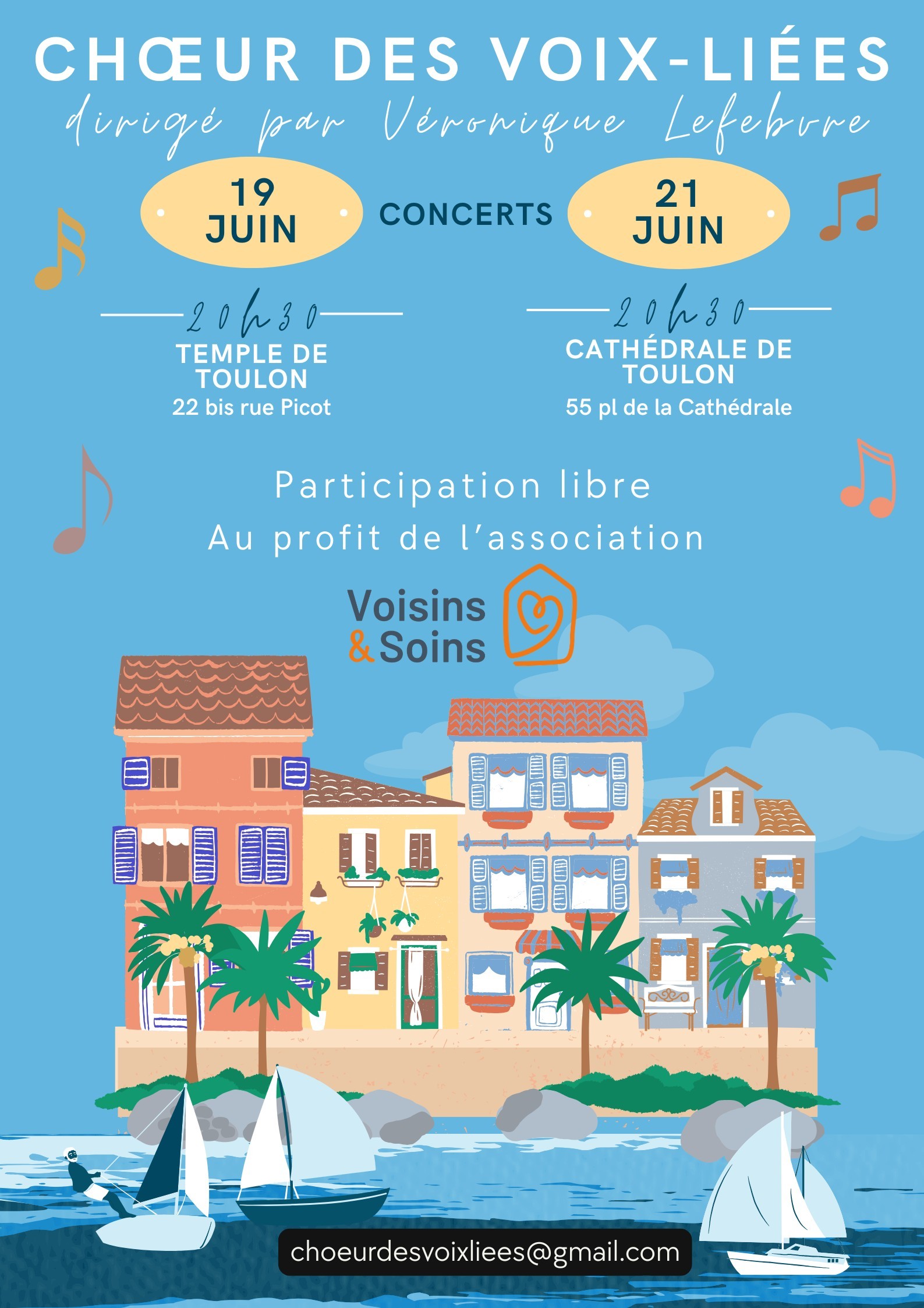 Concert caritatif - Ch�ur des Voix-Li�es