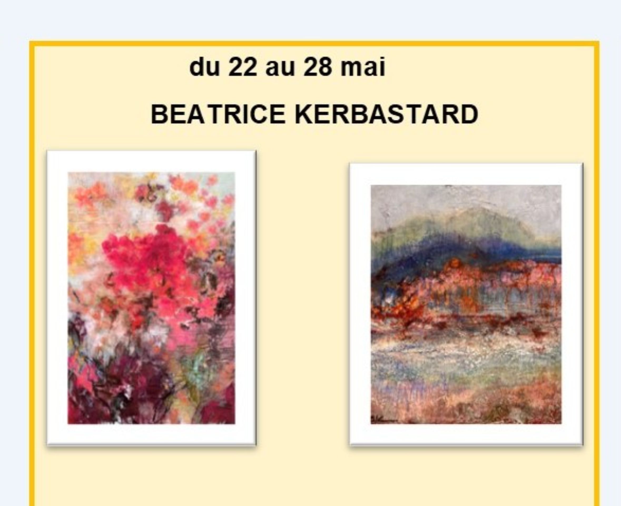 Exposition BEATRICE KERBASTARD