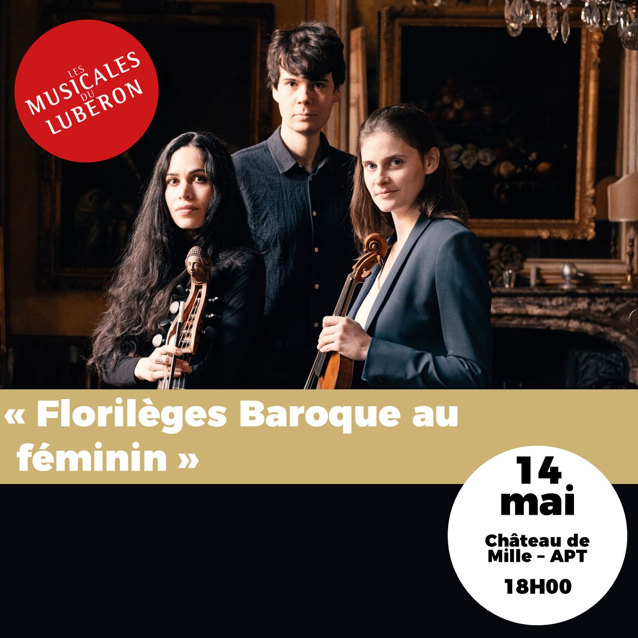 Floril�ges Baroque au f�minin