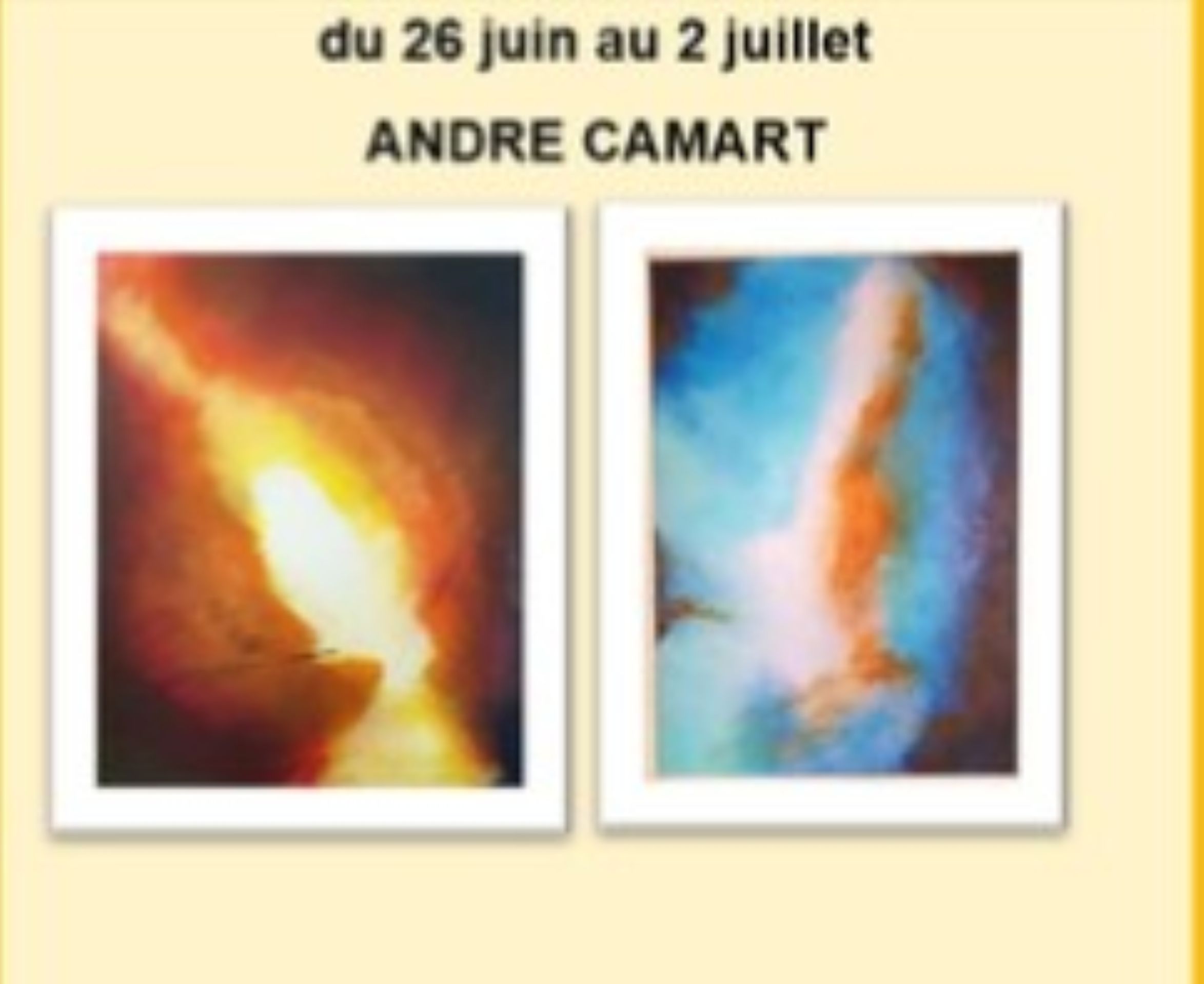 Exposition  ANDRE CAMART