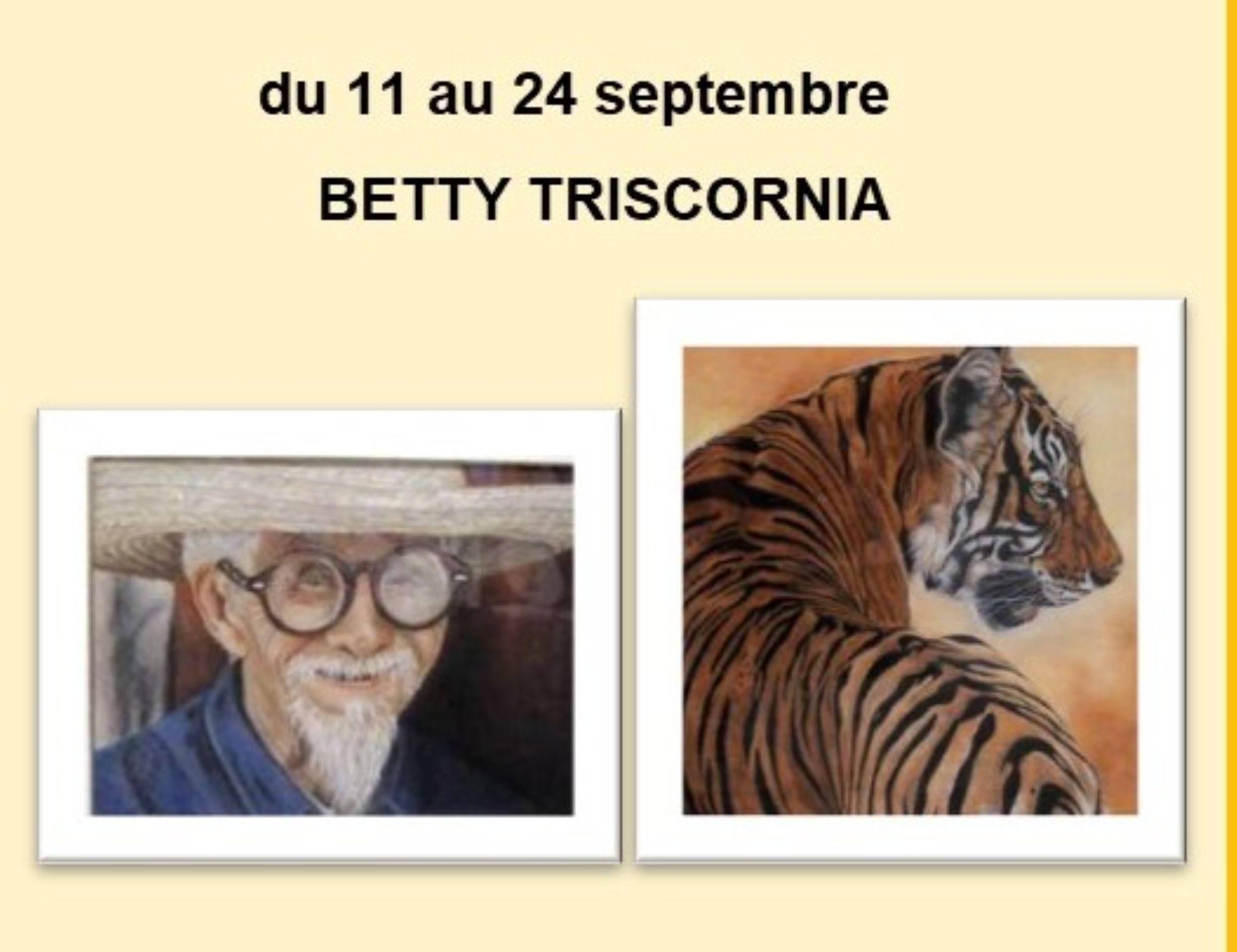Exposition BETTY TRISCORNIA