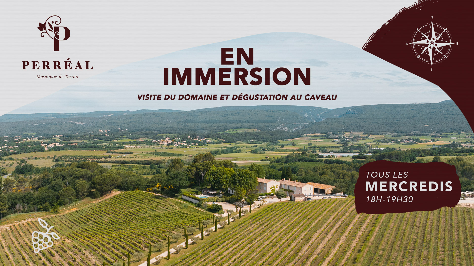 En immersion au domaine de Perr�al