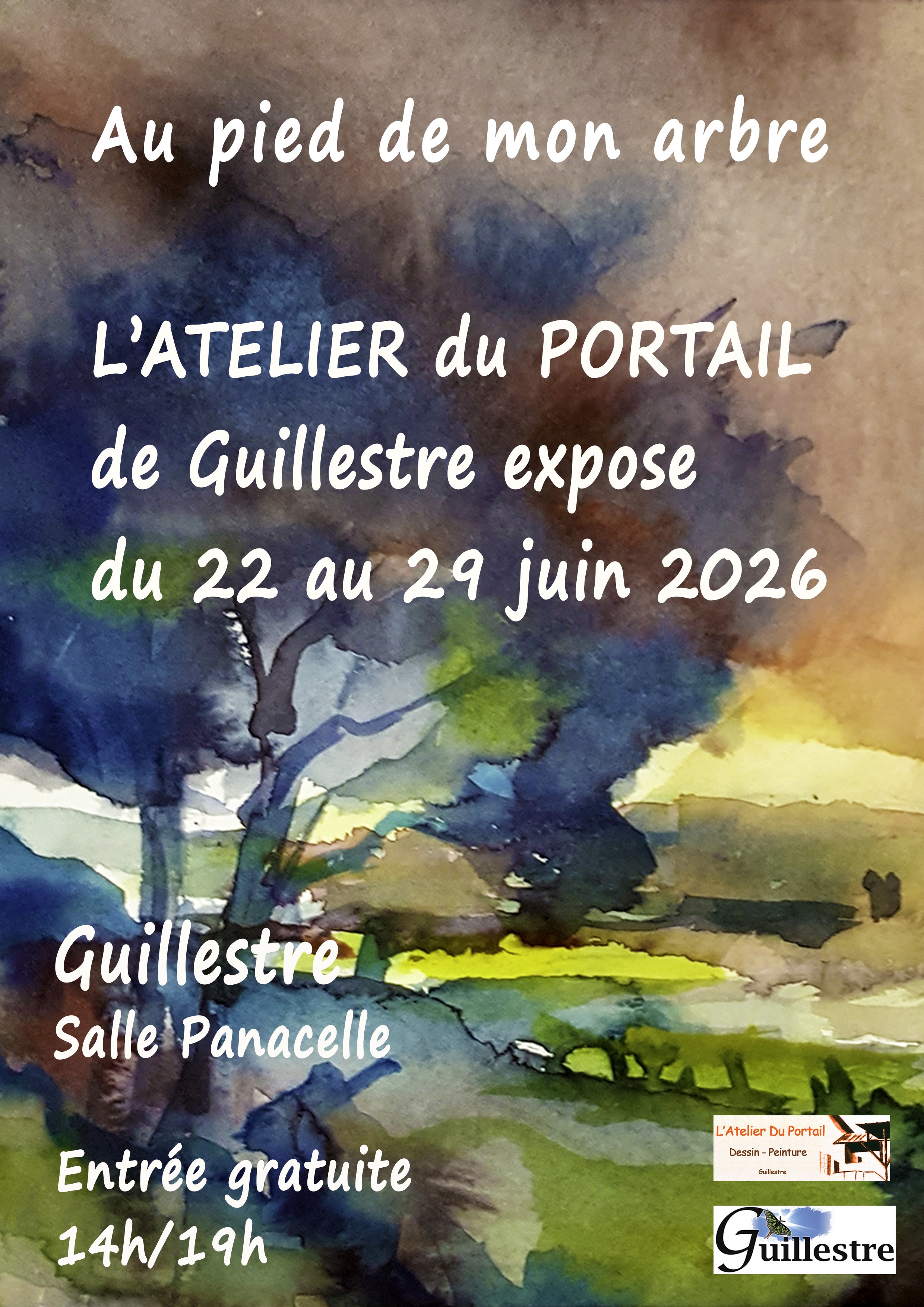Exposition de l'atelier du Portail : Au pied de l'arbre