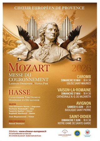 Concert : Mozart, messe du couronnement