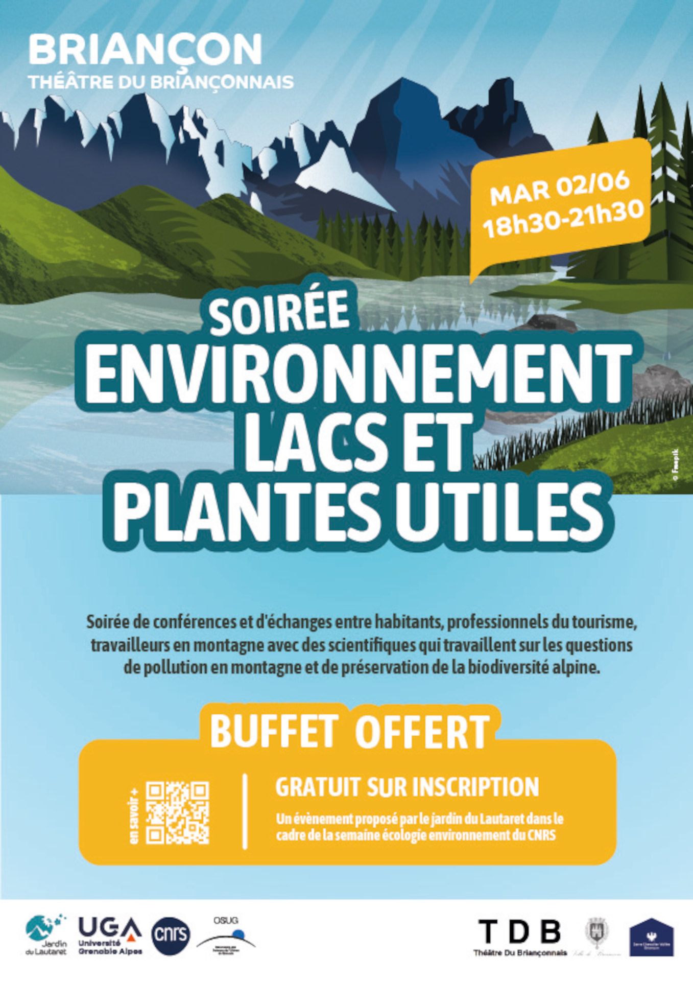Soir�e environnement, lacs et plantes utiles