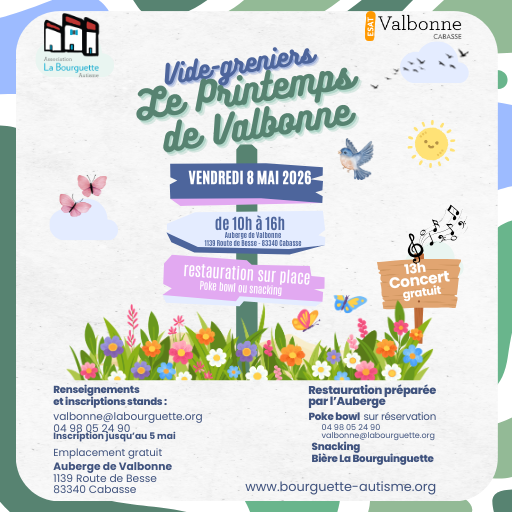 Vide grenier � l'ESAT de Valbonne
