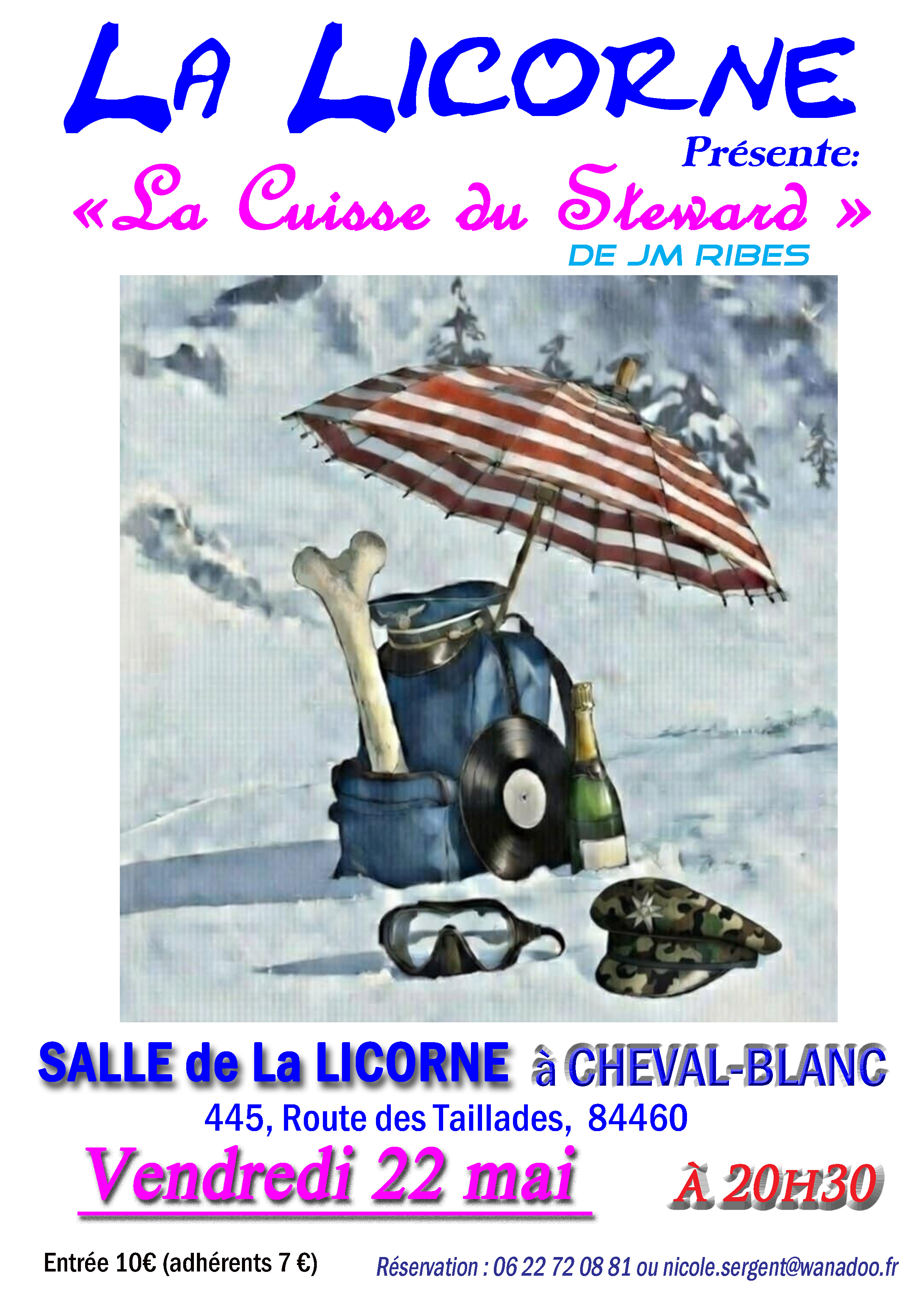 La cuisse du steward - Th��tre