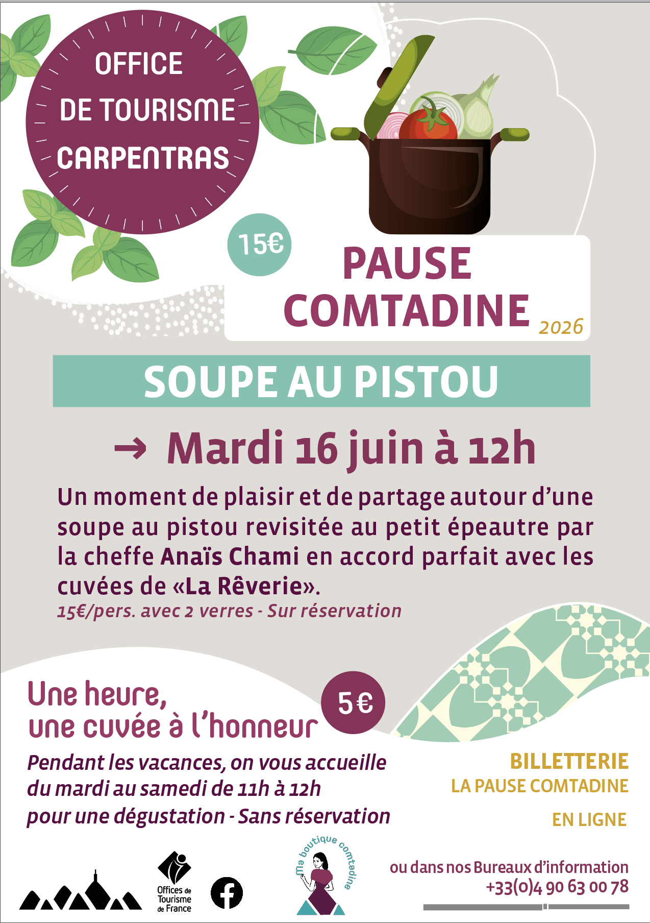 Pause comtadine : la soupe au pistou