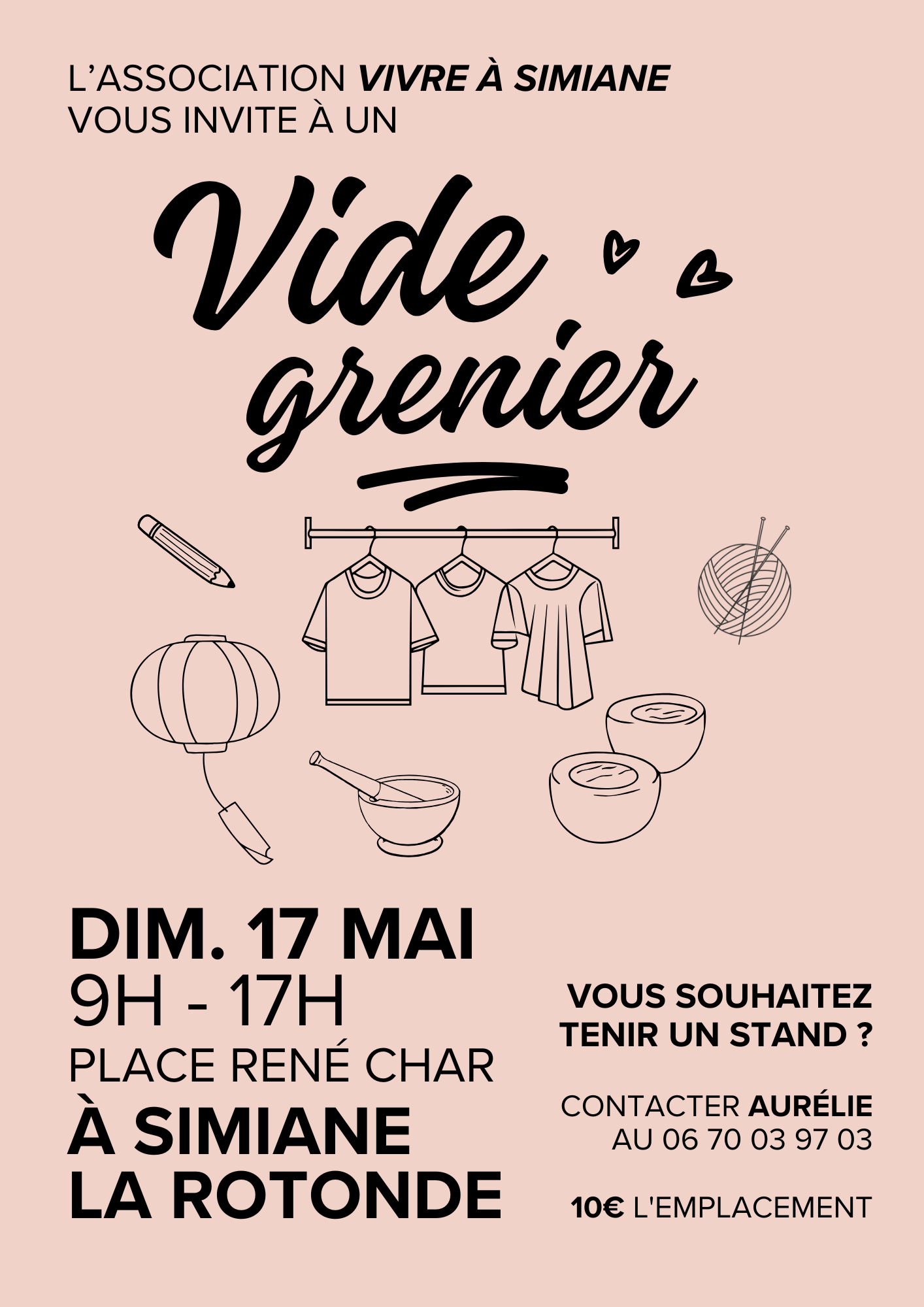 Vide grenier � Simiane-la-Rotonde