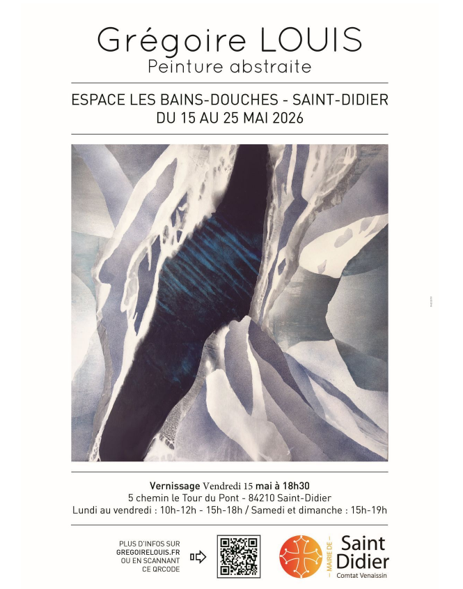 Exposition : Gr�goire LOUIS 'Peinture abstraite'