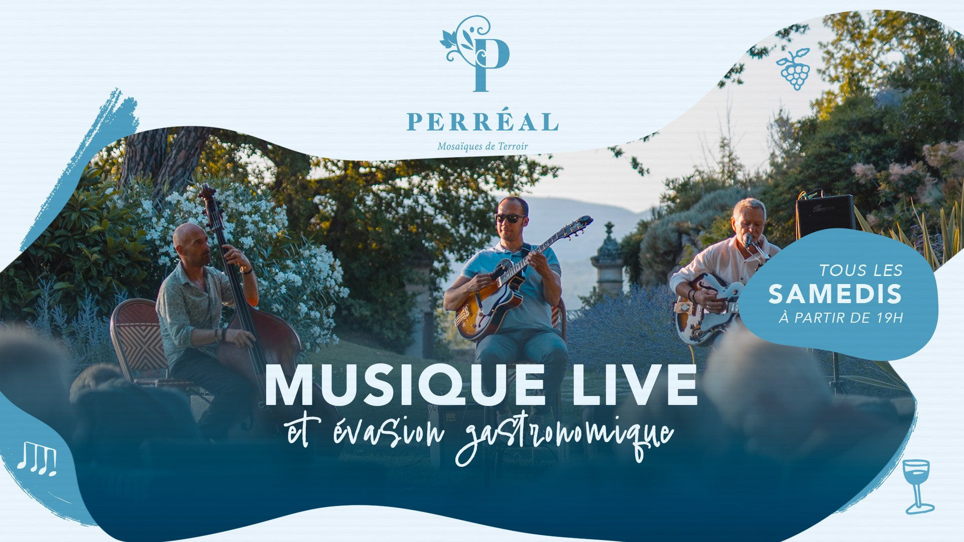 Musique Live au Jardin - BLACK & WHITE, Jazz